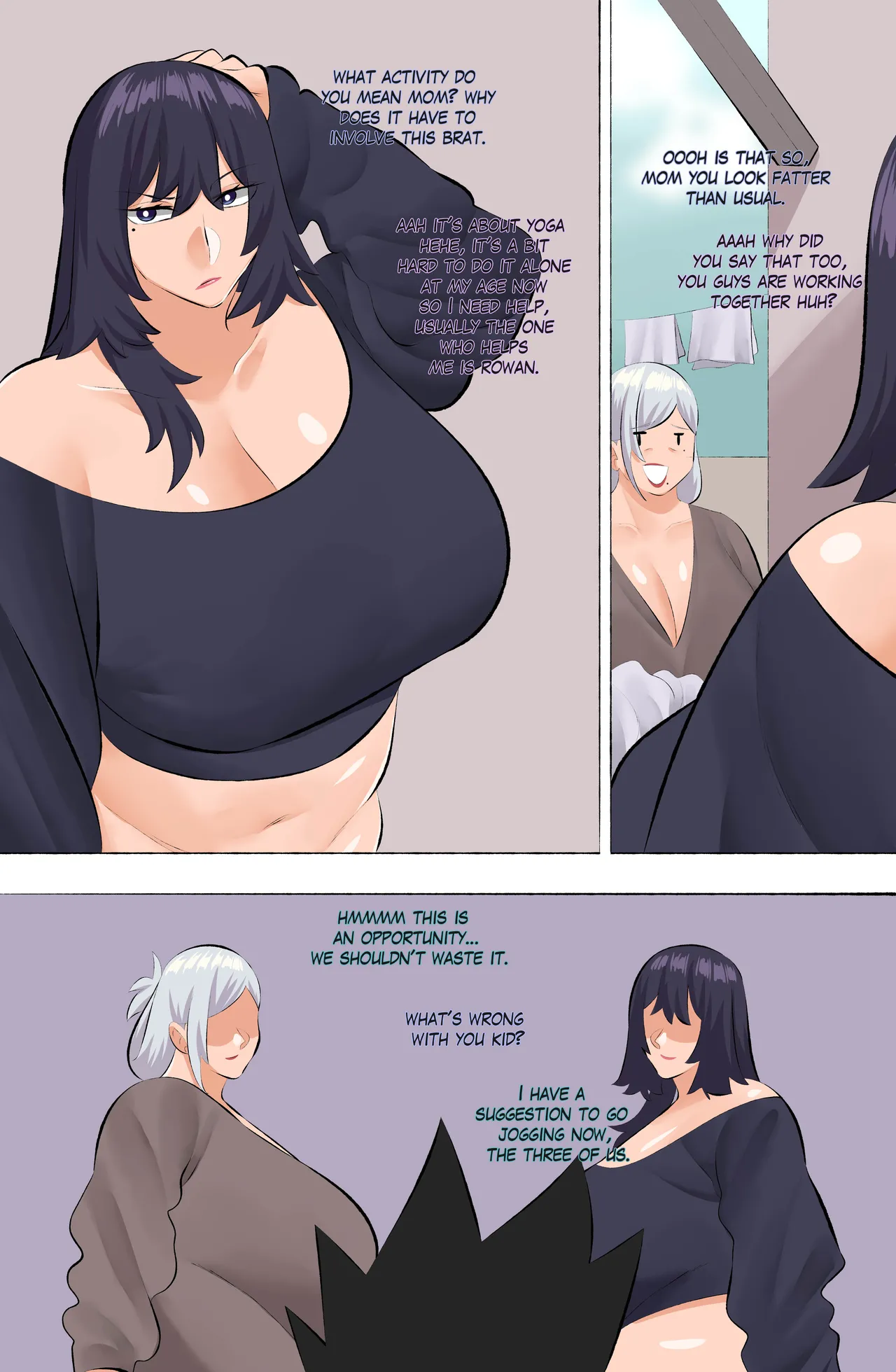 [Neko Plus]Granny Anastasia - full Page 129