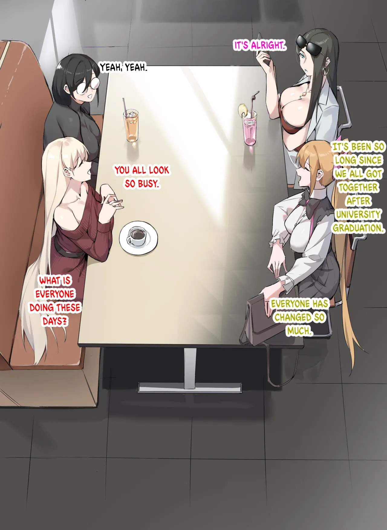 [dawalixip2]Sisters' Tea Party[English] Page 3