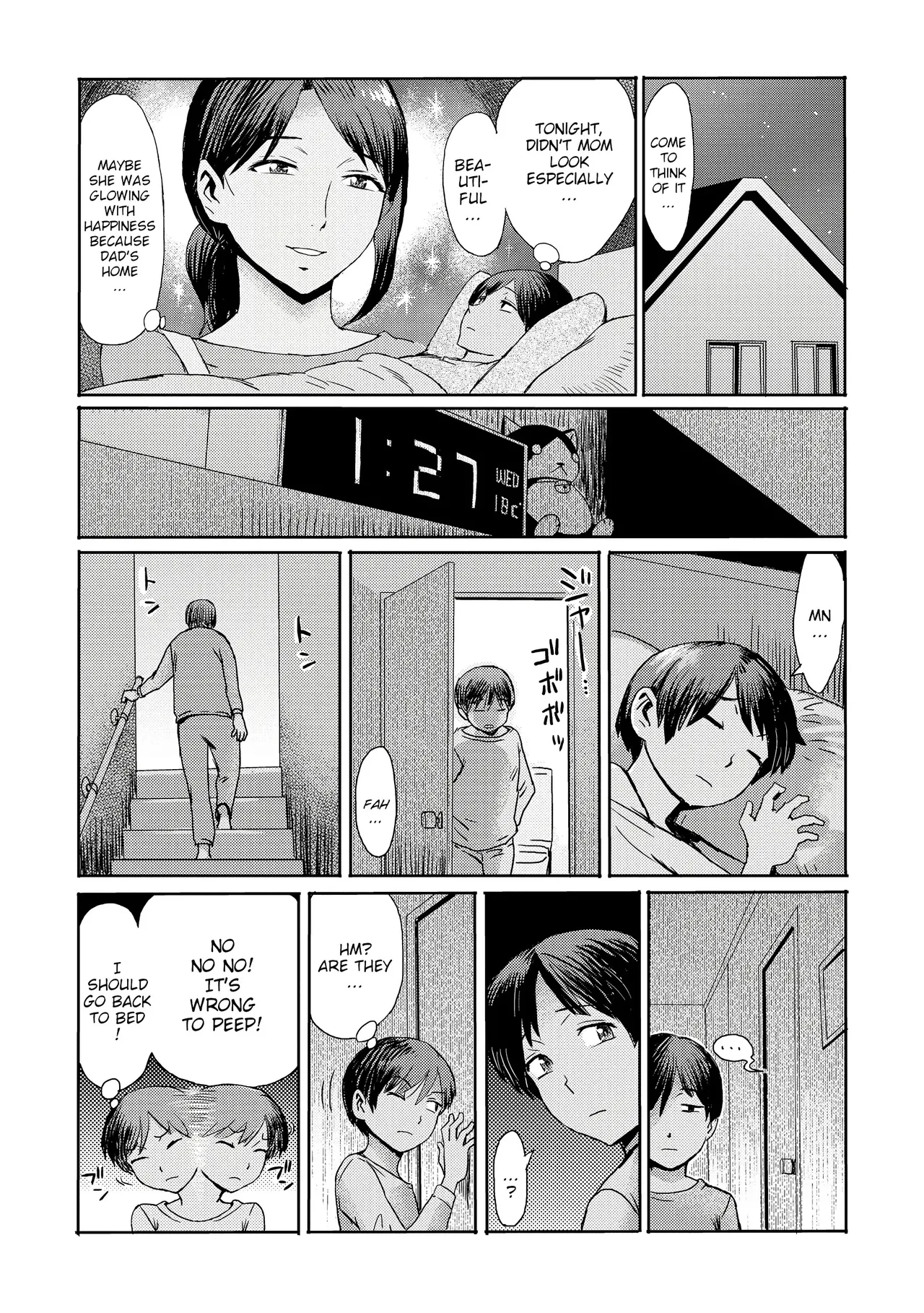 [Kuroiwa Menou]Soukan Syoukougun ~Boku dake no Mesumama~ Incest Syndrome My Mom Belongs to Me(decensored) [English] Page 4