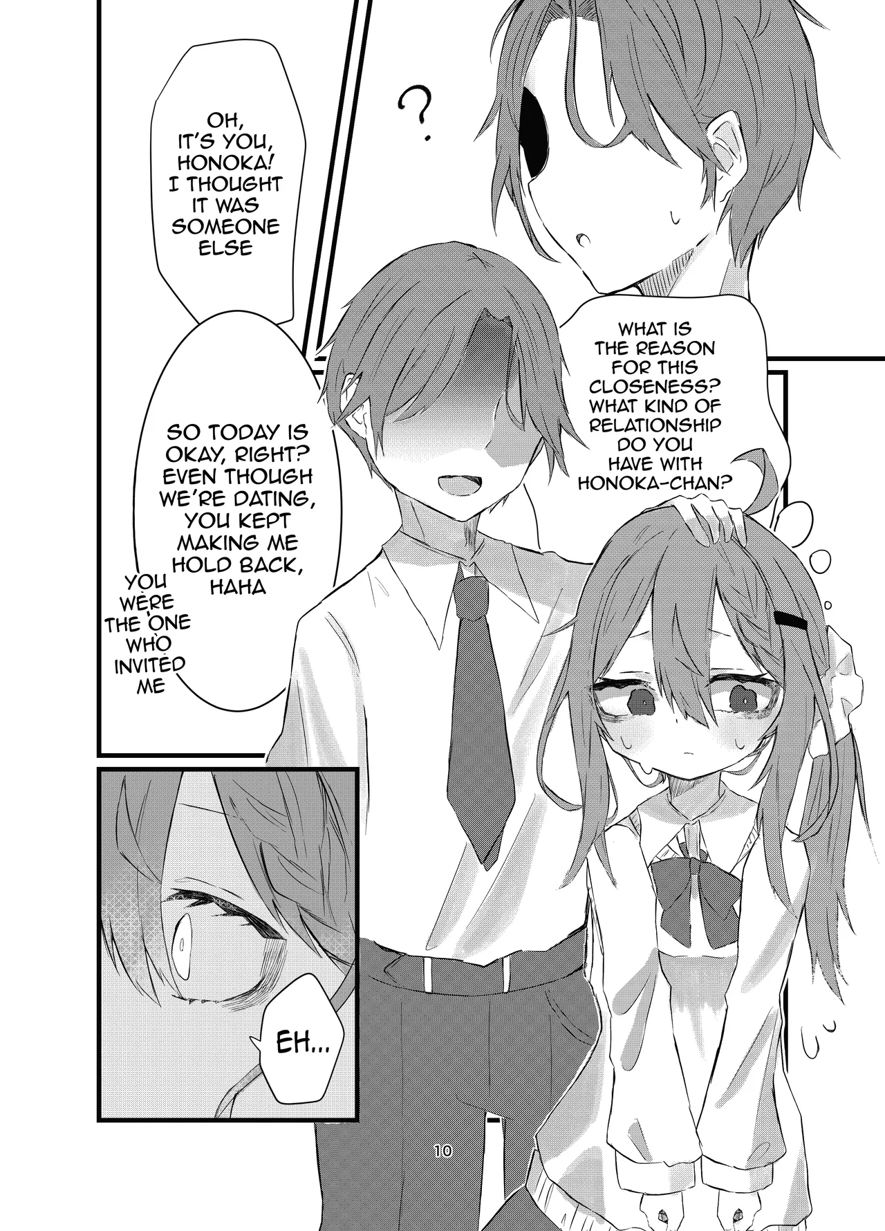 [Silver Snow (Shirayuki)]Gakkou de Suki na Hito ni Natte Tsunda Hanashi | A story about turning into my crush at school and being stuck in her body[English] [meganekun_tl] [Digital] Page 10