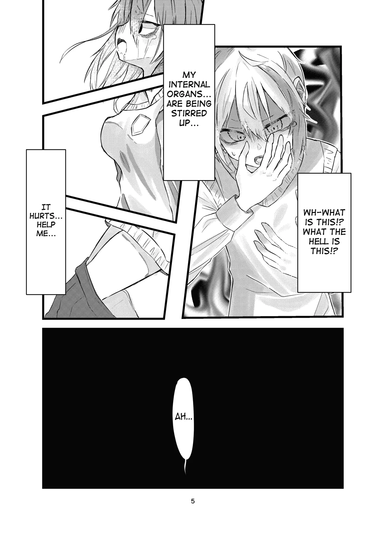 [Silver Snow (Shirayuki)]Gakkou de Suki na Hito ni Natte Tsunda Hanashi | A story about turning into my crush at school and being stuck in her body[English] [meganekun_tl] [Digital] Page 5