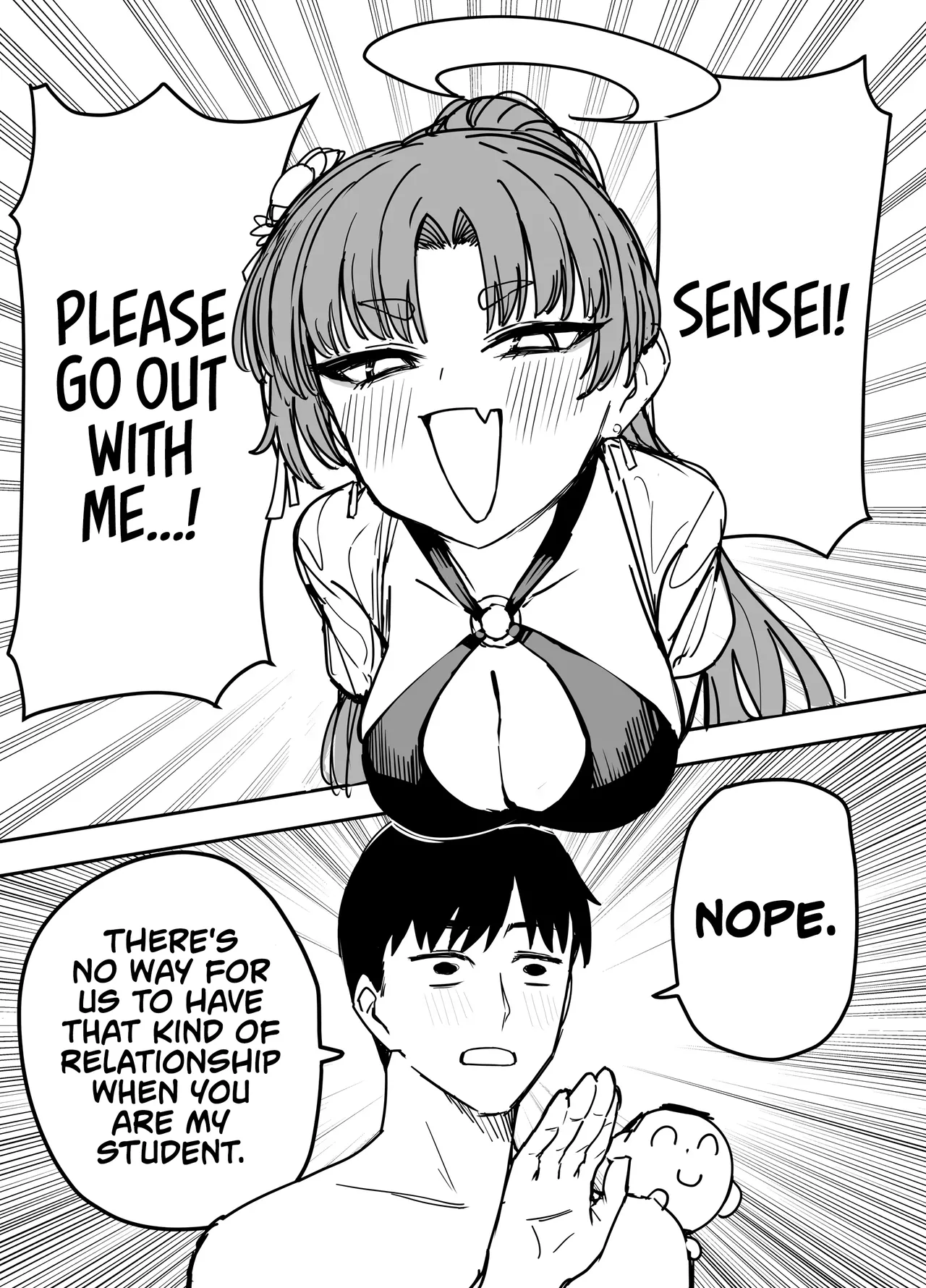 [Putama]Zenryoku! Kadenokouji  |  Don't hold back! Miss Kadenokouji(Blue Archive) [English] [TheWhiteLine] Page 2