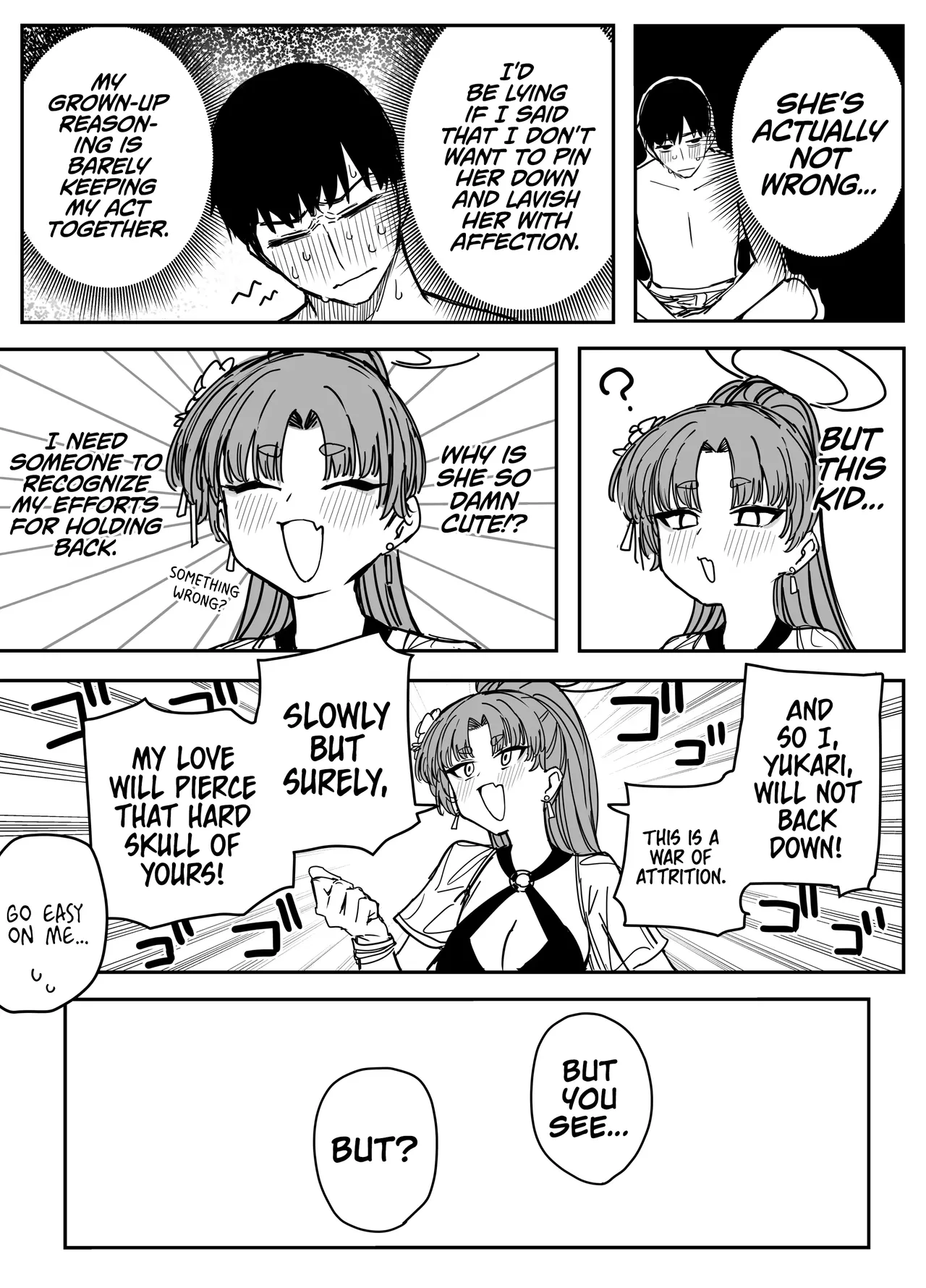 [Putama]Zenryoku! Kadenokouji  |  Don't hold back! Miss Kadenokouji(Blue Archive) [English] [TheWhiteLine] Page 4