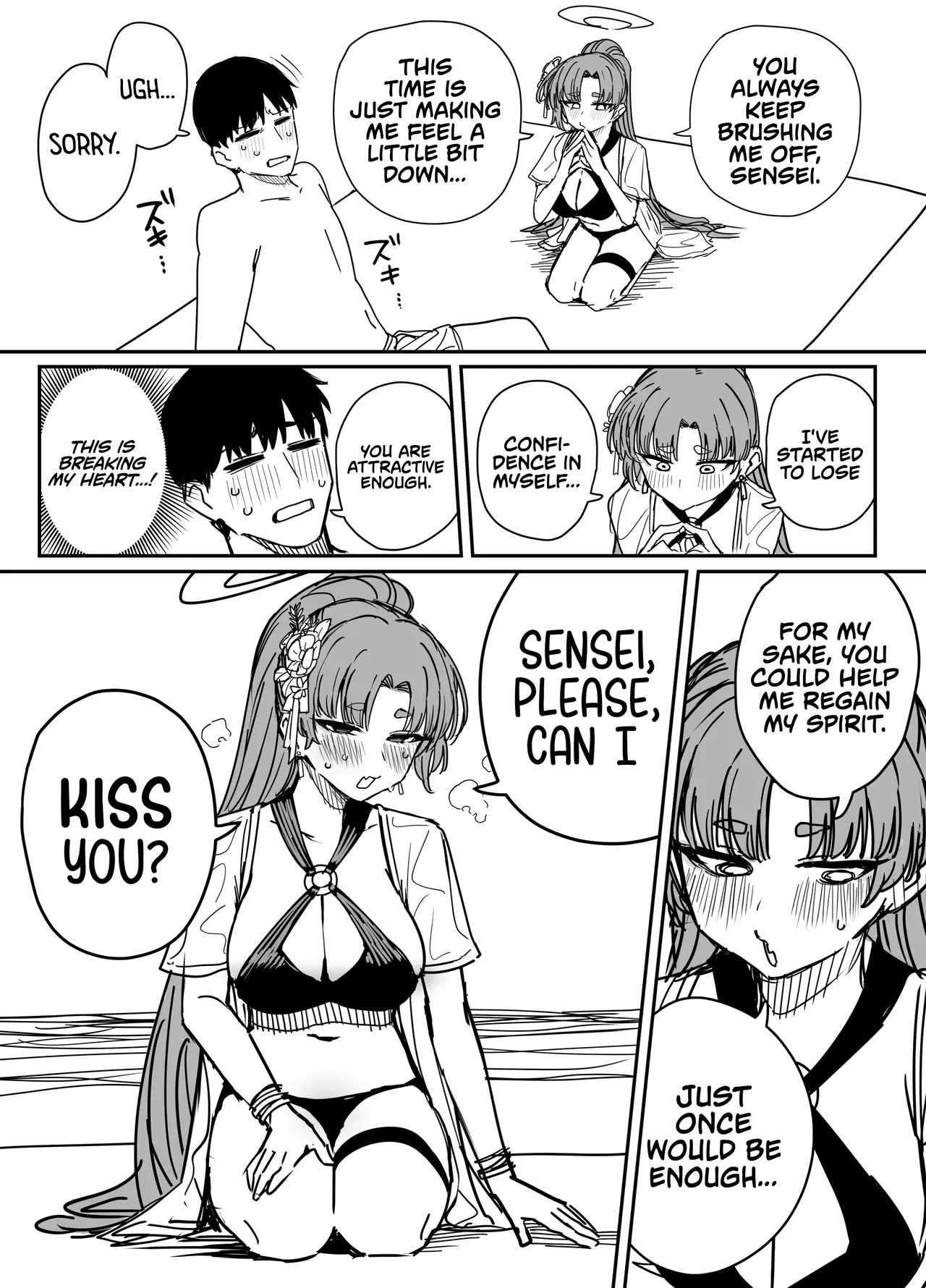 [Putama]Zenryoku! Kadenokouji  |  Don't hold back! Miss Kadenokouji(Blue Archive) [English] [TheWhiteLine] Page 5