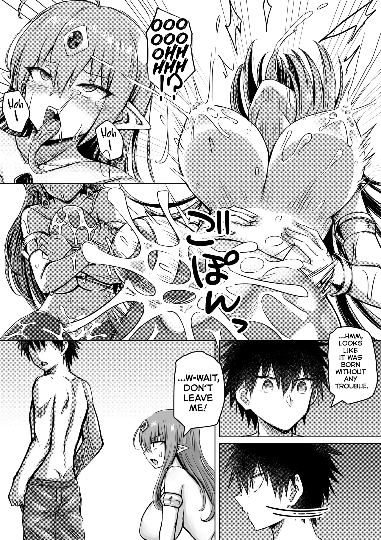 [Bareisho Tarou]Lamia no Joou, Hito no Ko o Haramasareru[English] [Kumoku] Page 11
