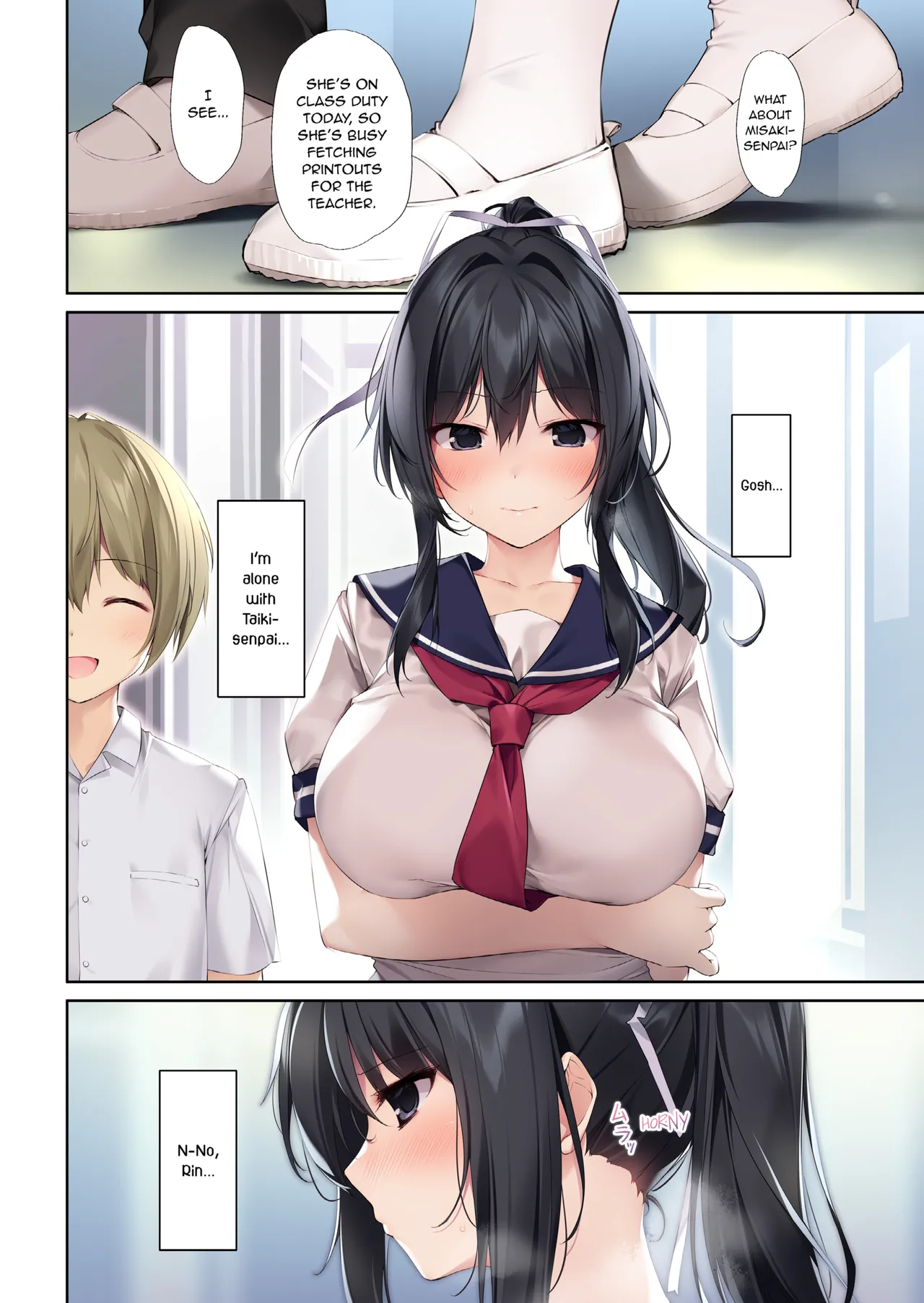 [KAROMIX (karory)]Seiso Bitch na Miko Senpai 3 -ENDLESS HAREM- | Pure Slut Miko Senpai 3 -ENDLESS HAREM-[English] [Denpasoft] [Digital] Page 7