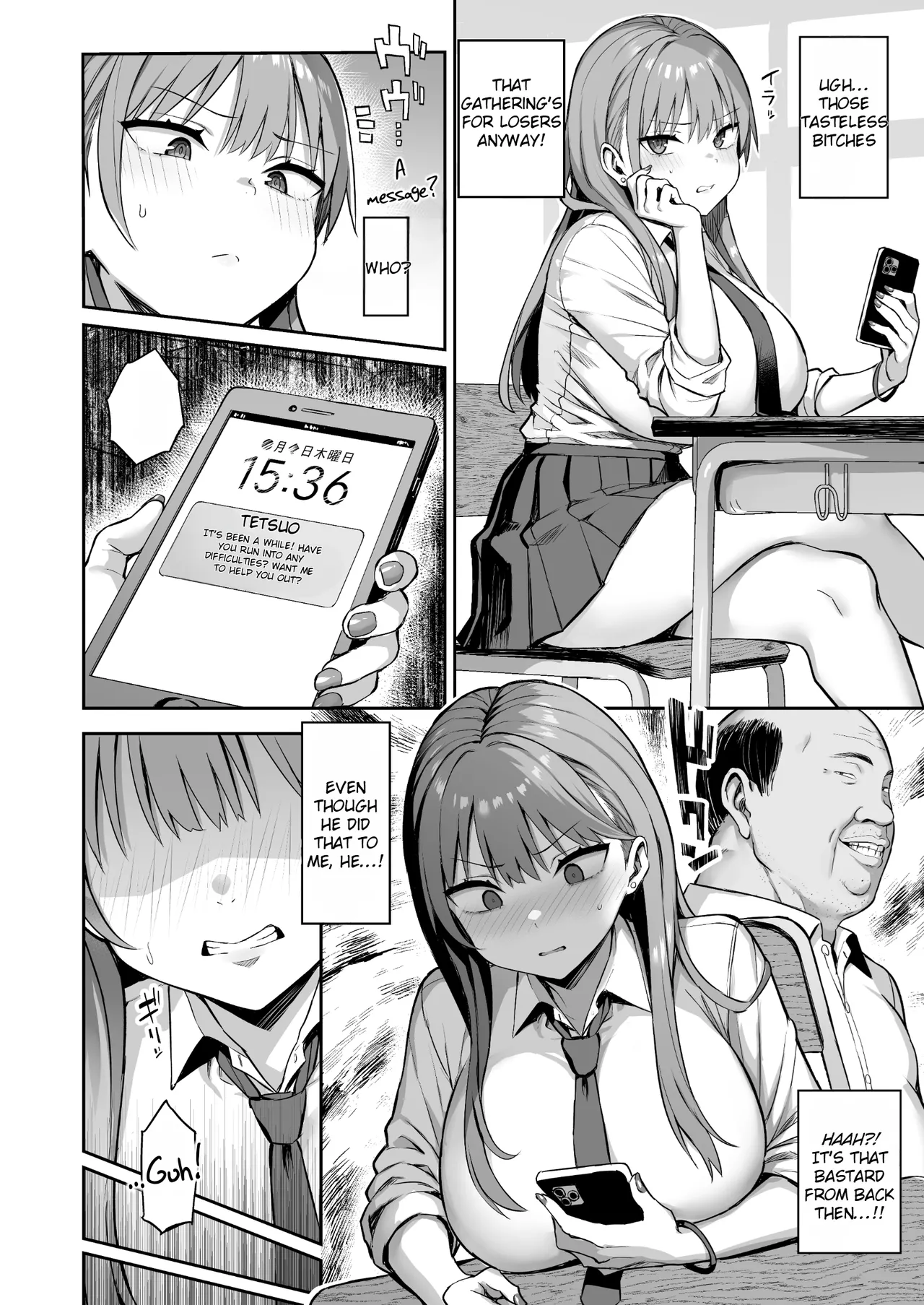 [Doushoku (Ichinomiya Yuuba)]Namaiki Papa Katsu Shoujo ni Seisai SEX[English] [Rei Scans] [Digital] Page 28