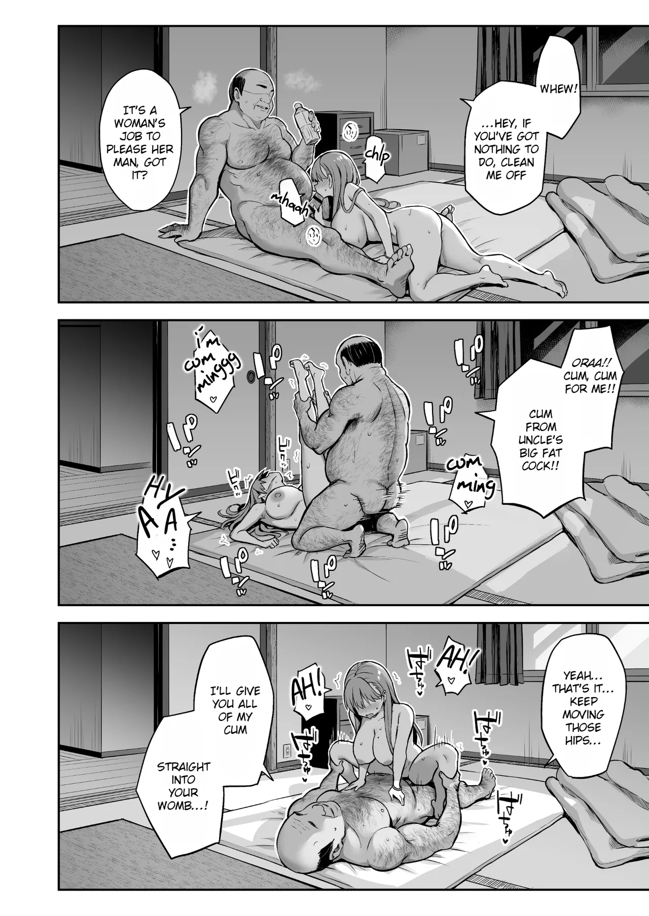[Doushoku (Ichinomiya Yuuba)]Namaiki Papa Katsu Shoujo ni Seisai SEX[English] [Rei Scans] [Digital] Page 48