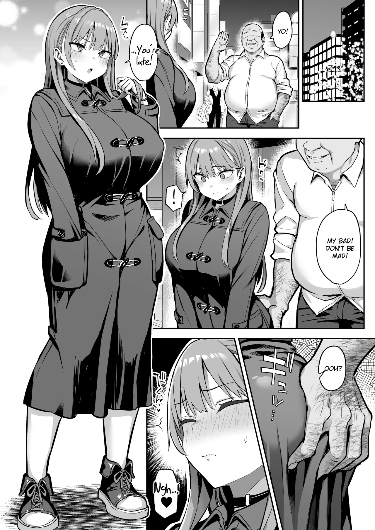 [Doushoku (Ichinomiya Yuuba)]Namaiki Papa Katsu Shoujo ni Seisai SEX[English] [Rei Scans] [Digital] Page 50