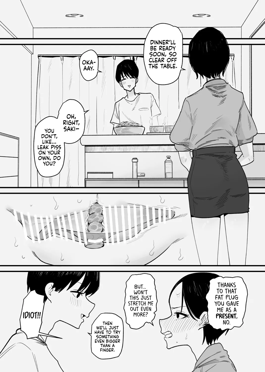 [Hachihachihachi]Toshiue Kanojo wa Nyoudou Kaihatsu ga Suki rashii | My Older Girlfriend Seems to Have a Thing for Urethral Training[English] [Castle TL] Page 25
