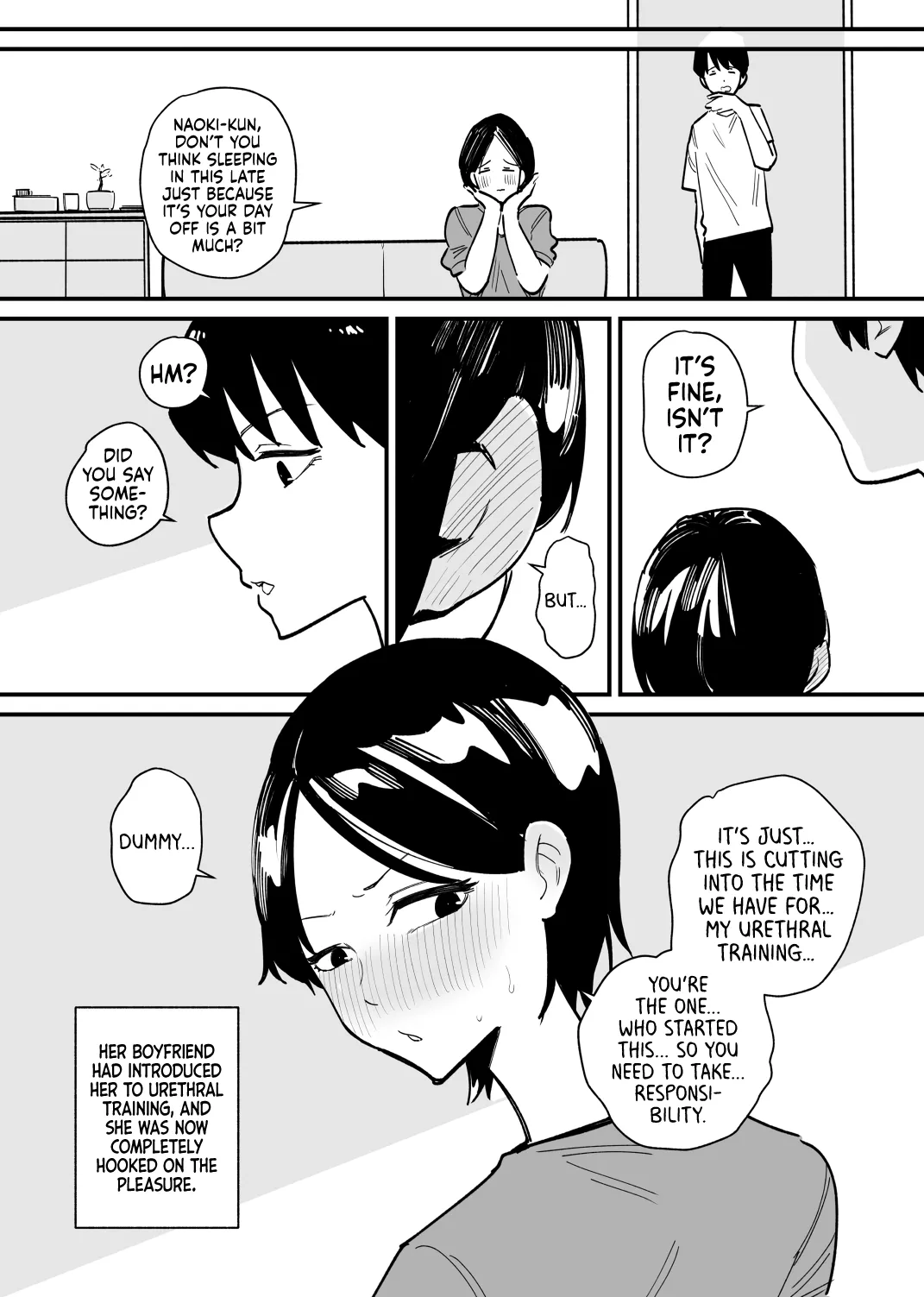 [Hachihachihachi]Toshiue Kanojo wa Nyoudou Kaihatsu ga Suki rashii | My Older Girlfriend Seems to Have a Thing for Urethral Training[English] [Castle TL] Page 3