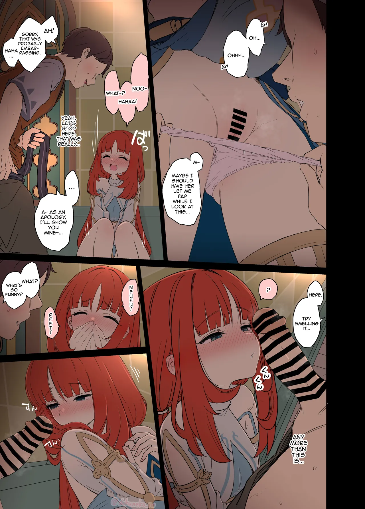 [Dokuneko Noil]Nilou ni Warui Koto o Suru Hanashi (Zenpen) | Story About Doing Bad Things to Nilou(First Part) (Genshin Impact) [English] {Doujins.com} Page 8