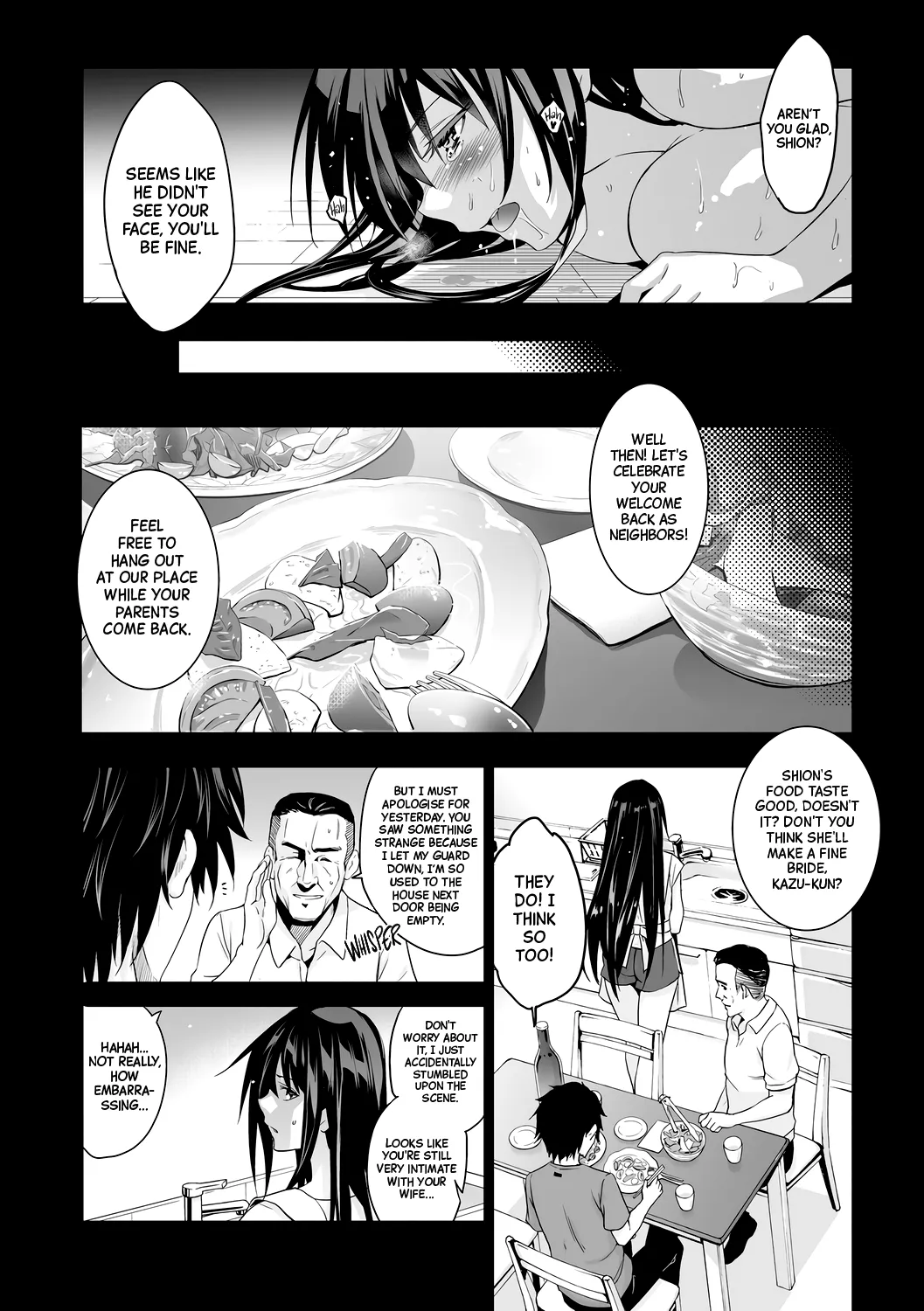 [Inue Shinsuke]Otonari no Nie | The Neighborhood Offering Ch.1-2[English] [Various] [Decensored] [Digital] Page 40