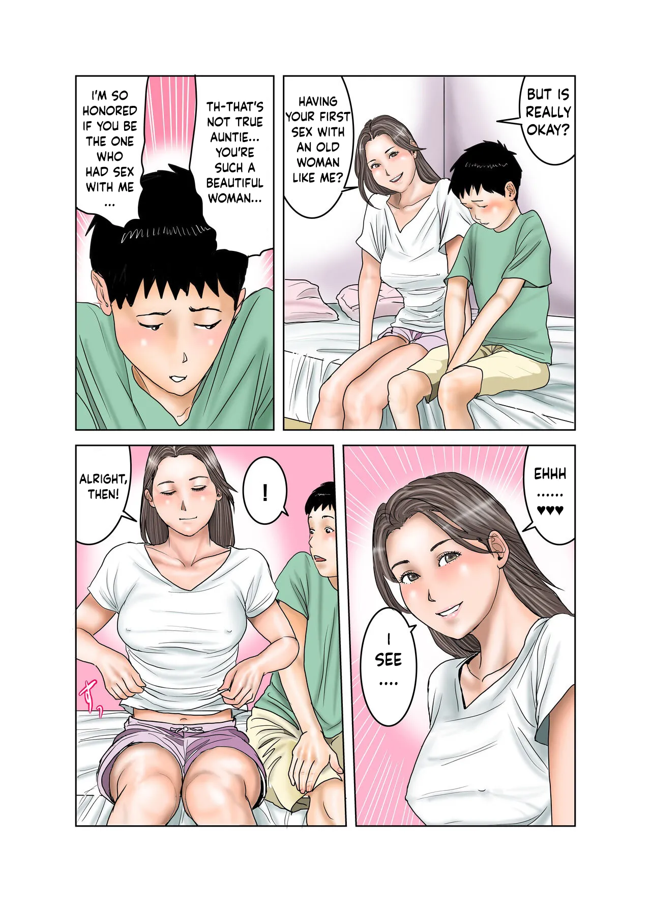 [EXIT up]Tomodachi ga Tsuretekita Oba-san 1[English] Page 36