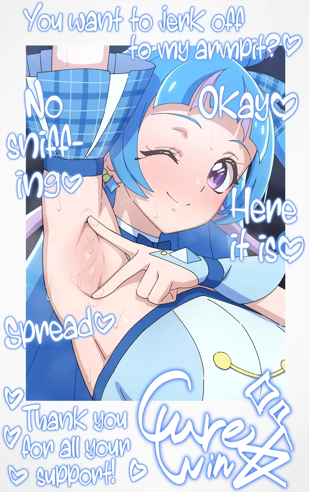 [Tedaingu (Tedain)]Cheki Colle ♡ Oshi Idol ga Echiechi FanSe ♡ Jikihitsu Cheki Collection ♡(Kimi to Idol PreCure) Page 105