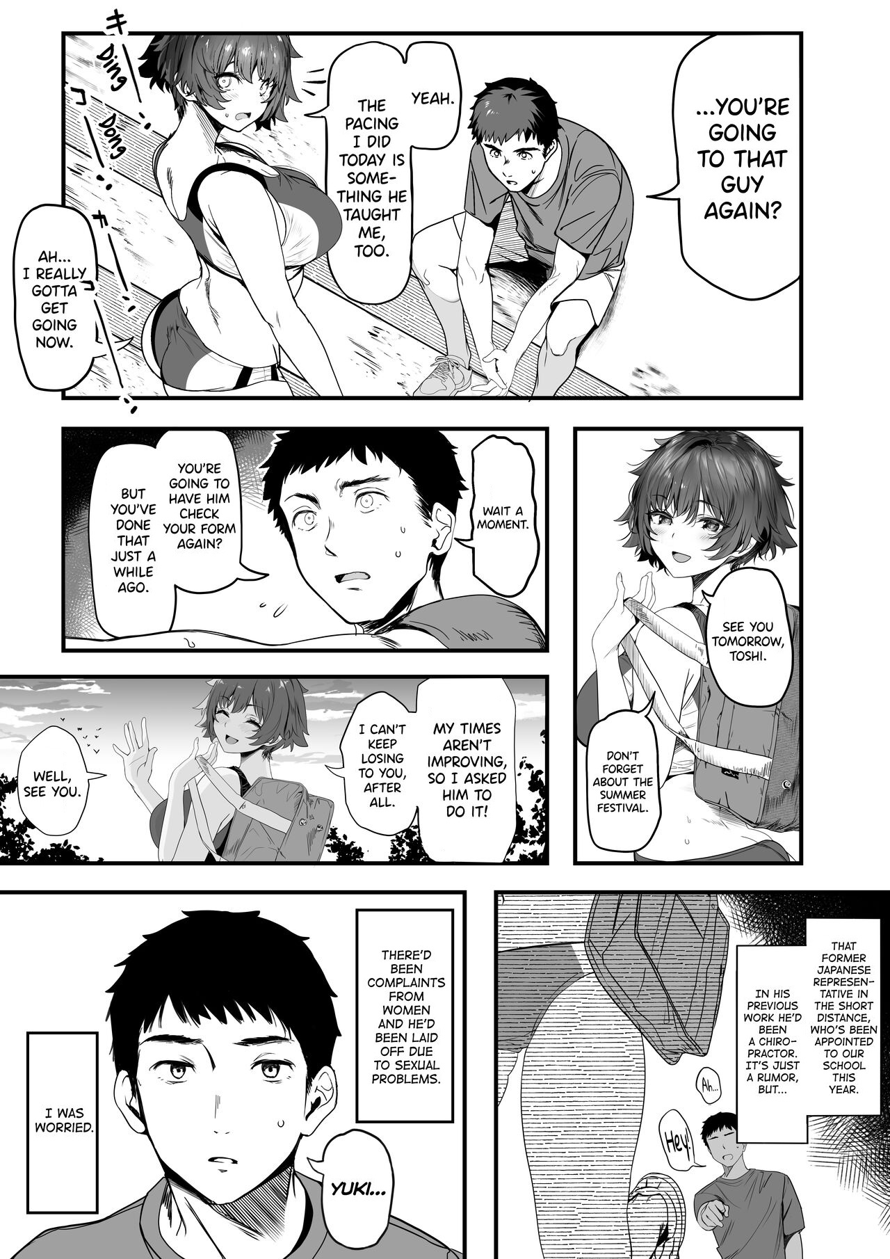 [Kansai Gyogyou Kyoudou Kumiai (Marushin)]Rikujoubu no Bokukko Doukyuusei ga Chuunen Komon ni Mesu ni Sareru Ichibu Shijuu[English] [biribiri] [Digital] Page 7