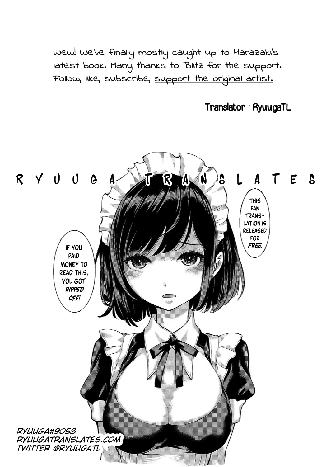 [Harazaki Takuma]Cosplay Maid ga Ikagawashii[English] [RyuugaTL] [Digital] Page 244