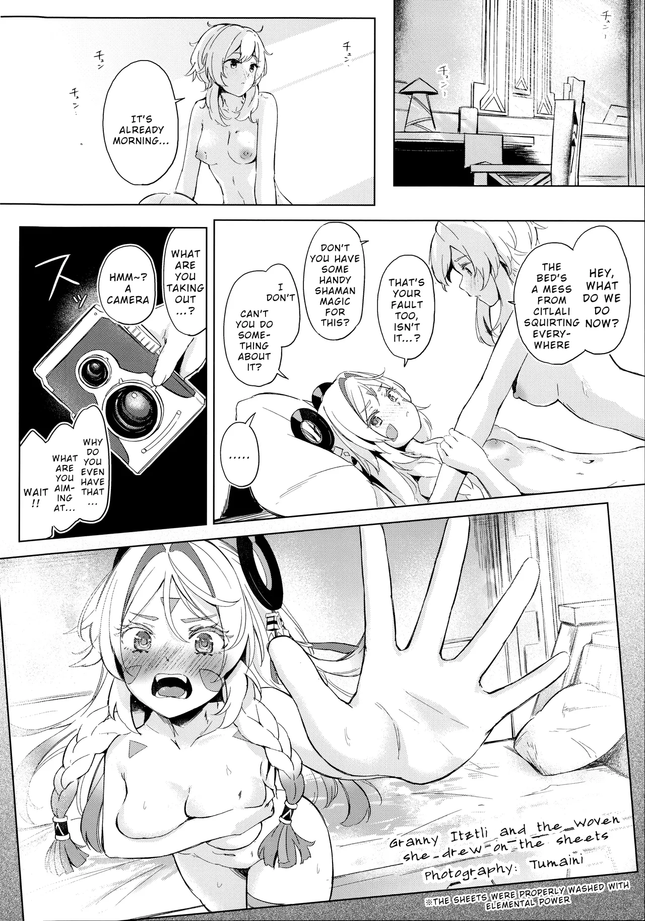(C106) [Funiai-ice (Funiai Riko)]GRANNY ITZTLI DIARY(Genshin Impact) [English] [Wrecking Army] Page 31