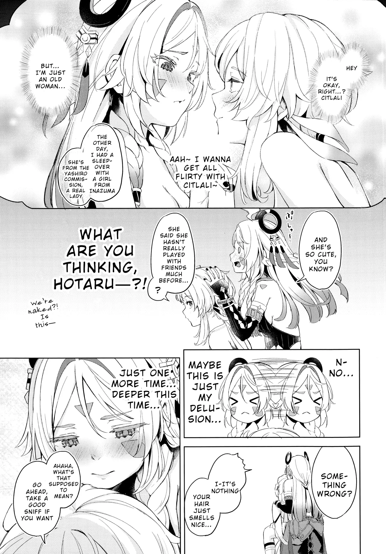 (C106) [Funiai-ice (Funiai Riko)]GRANNY ITZTLI DIARY(Genshin Impact) [English] [Wrecking Army] Page 4