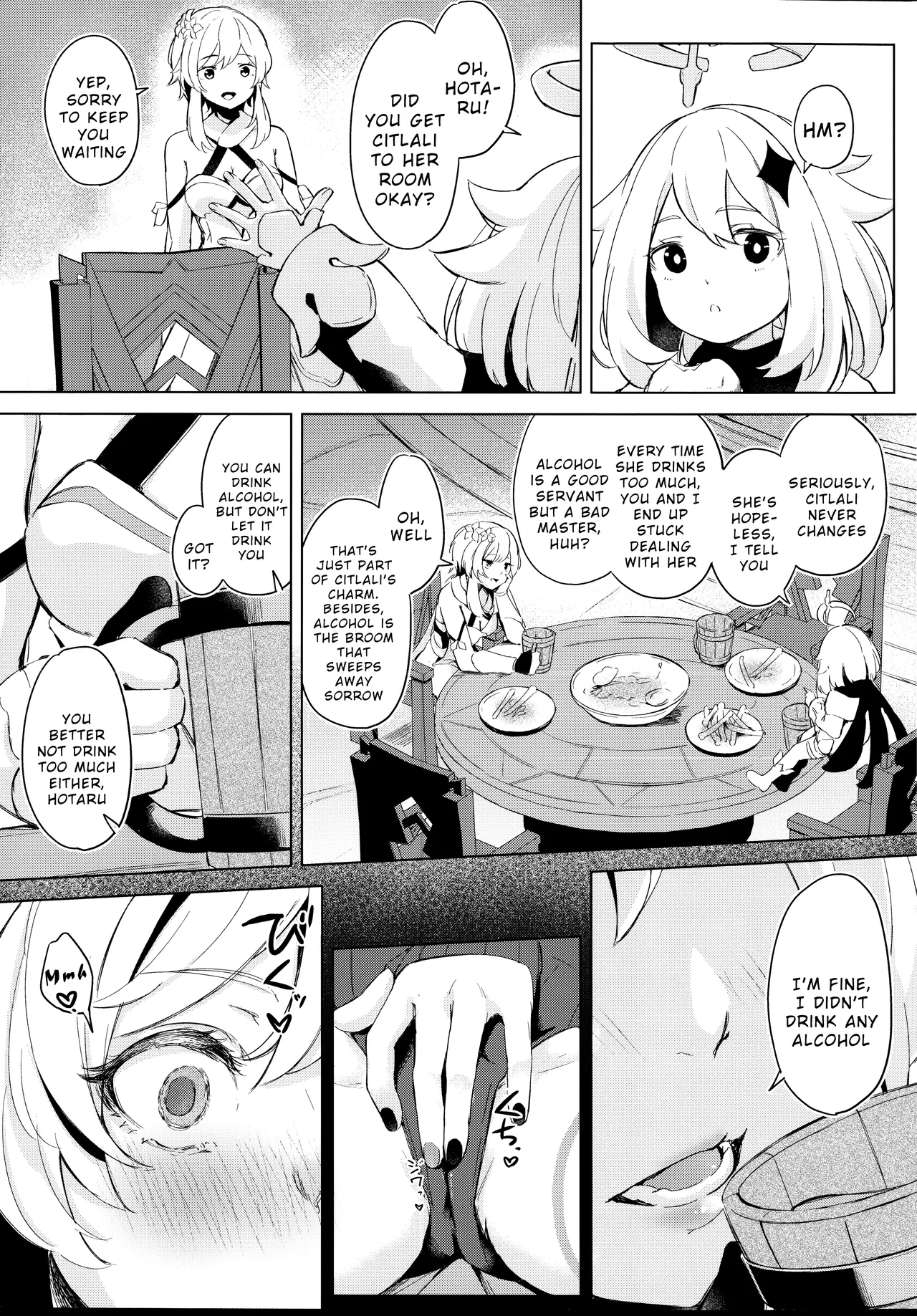 (C106) [Funiai-ice (Funiai Riko)]GRANNY ITZTLI DIARY(Genshin Impact) [English] [Wrecking Army] Page 8