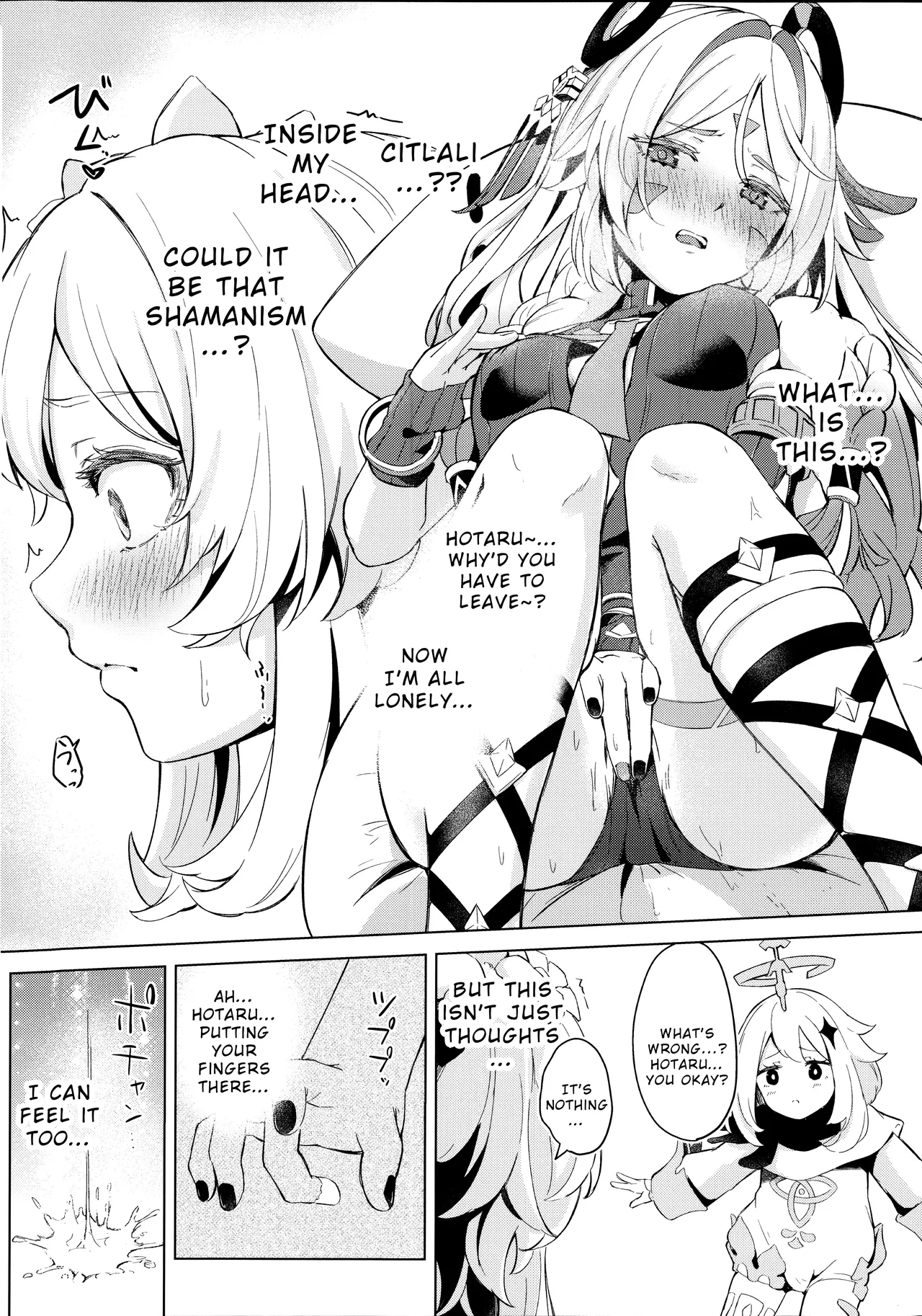 (C106) [Funiai-ice (Funiai Riko)]GRANNY ITZTLI DIARY(Genshin Impact) [English] [Wrecking Army] Page 9