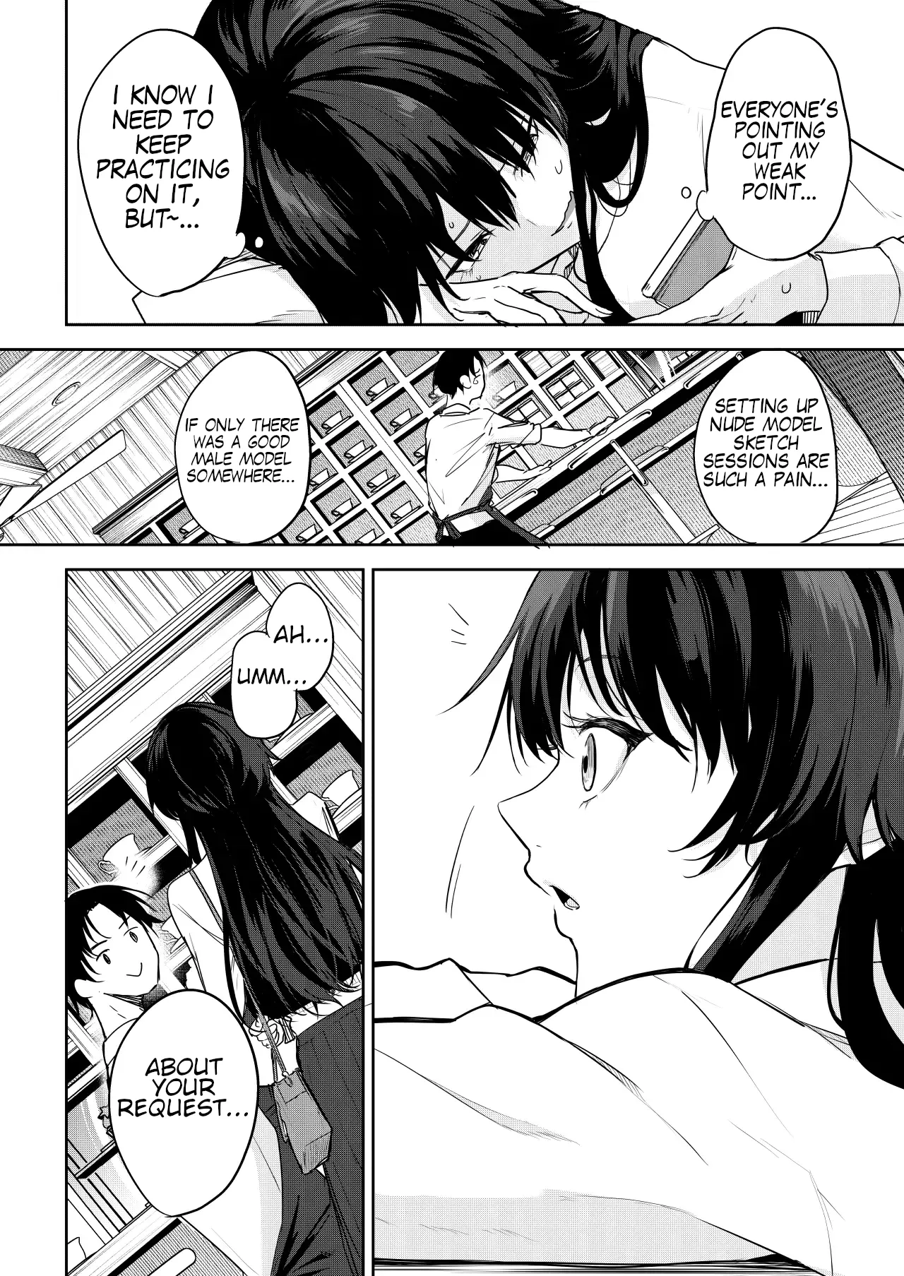 [Otogi no Kuni no Soapland (Kurokawa Otogi)]Eromanga no Model, Shimasen ka? | Would You Like to Be a model for an Erotic Manga?[English] [Digital] Page 7