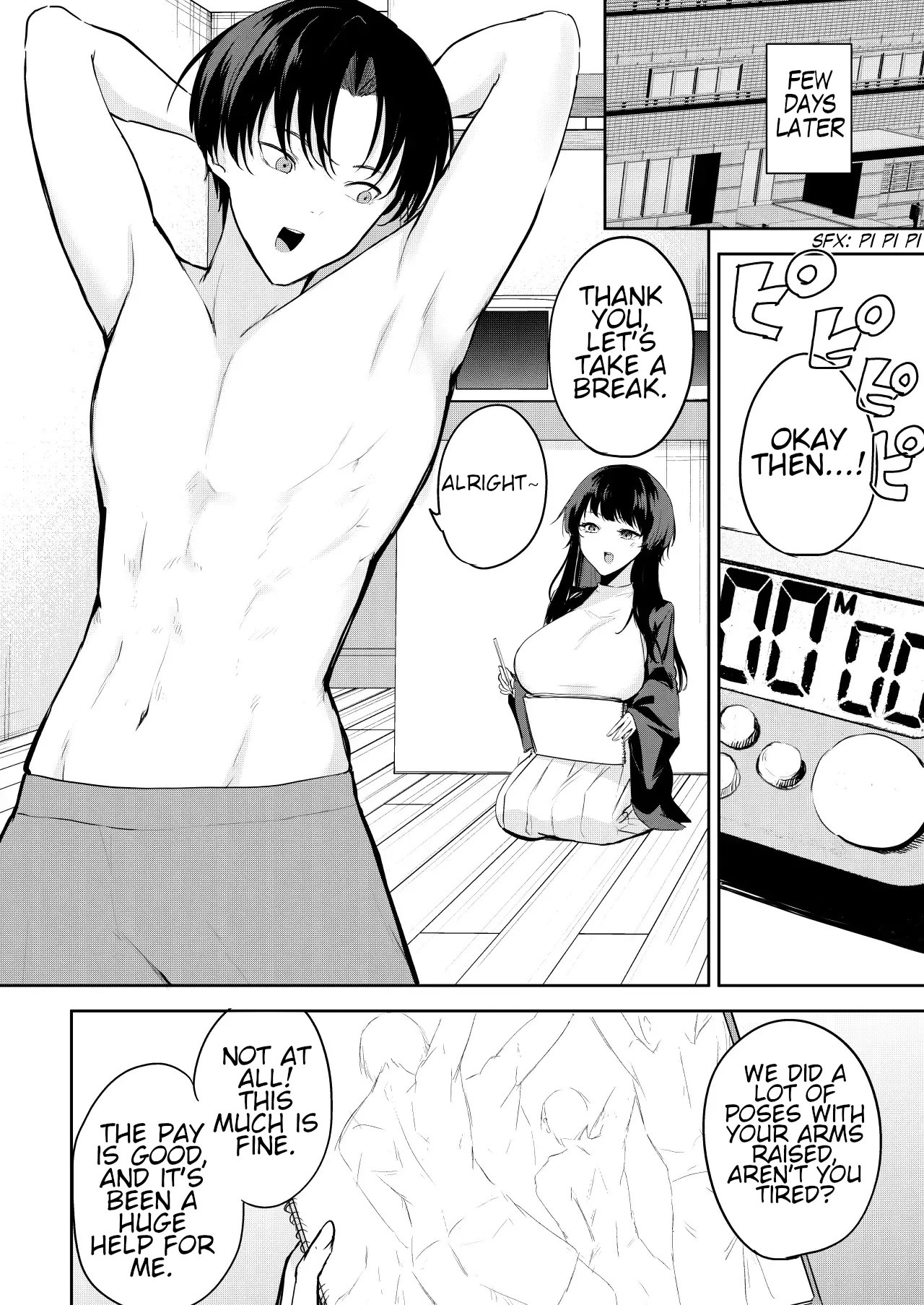 [Otogi no Kuni no Soapland (Kurokawa Otogi)]Eromanga no Model, Shimasen ka? | Would You Like to Be a model for an Erotic Manga?[English] [Digital] Page 9