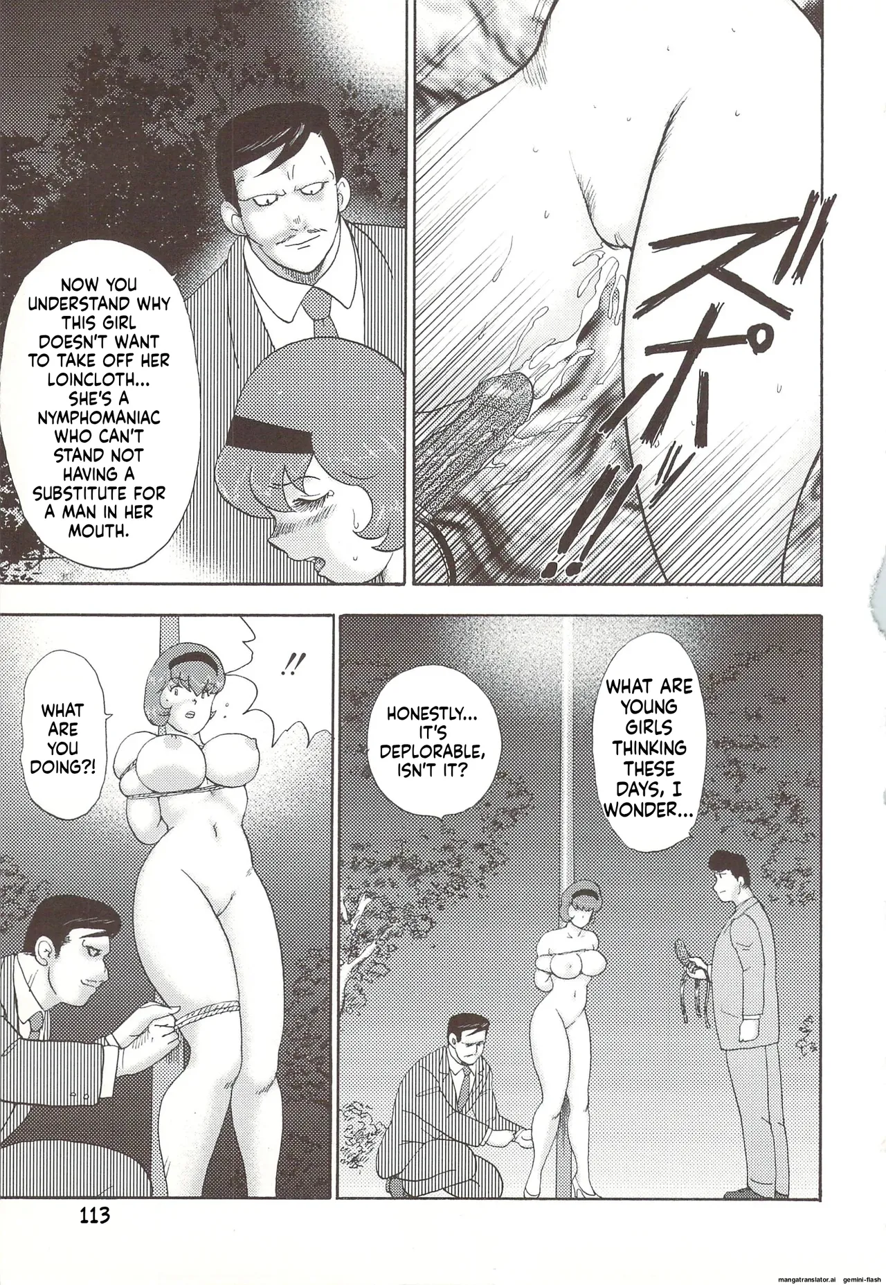 [Minor Boy]Maihime Rosyutsu Tyoukyou | Maihime Exposure Training[English] Page 110
