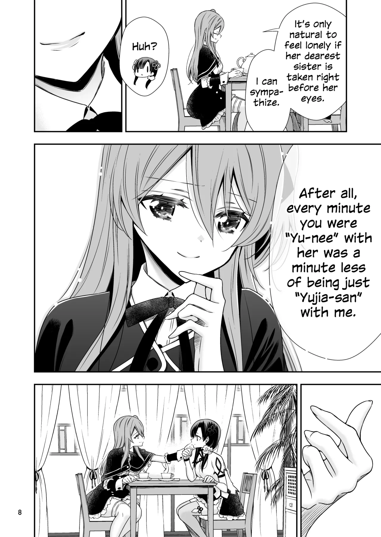 [Waterfall (Takano Saku)]Shenlin ga Yujia ni Yakimochi o Yaku Hanashi | When Shenlin Got Jealous Over Yujia(Assault Lily) [English] [Digital] Page 7