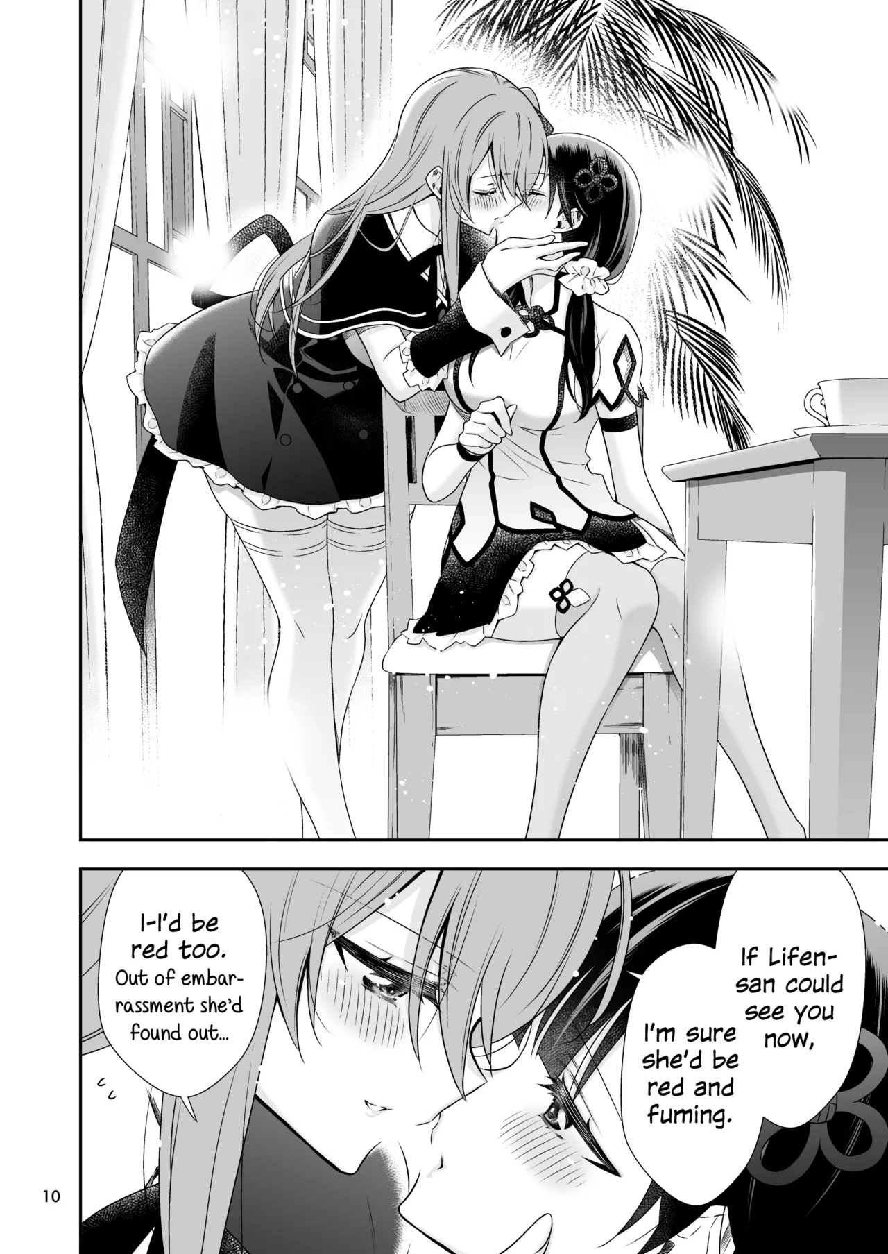 [Waterfall (Takano Saku)]Shenlin ga Yujia ni Yakimochi o Yaku Hanashi | When Shenlin Got Jealous Over Yujia(Assault Lily) [English] [Digital] Page 9