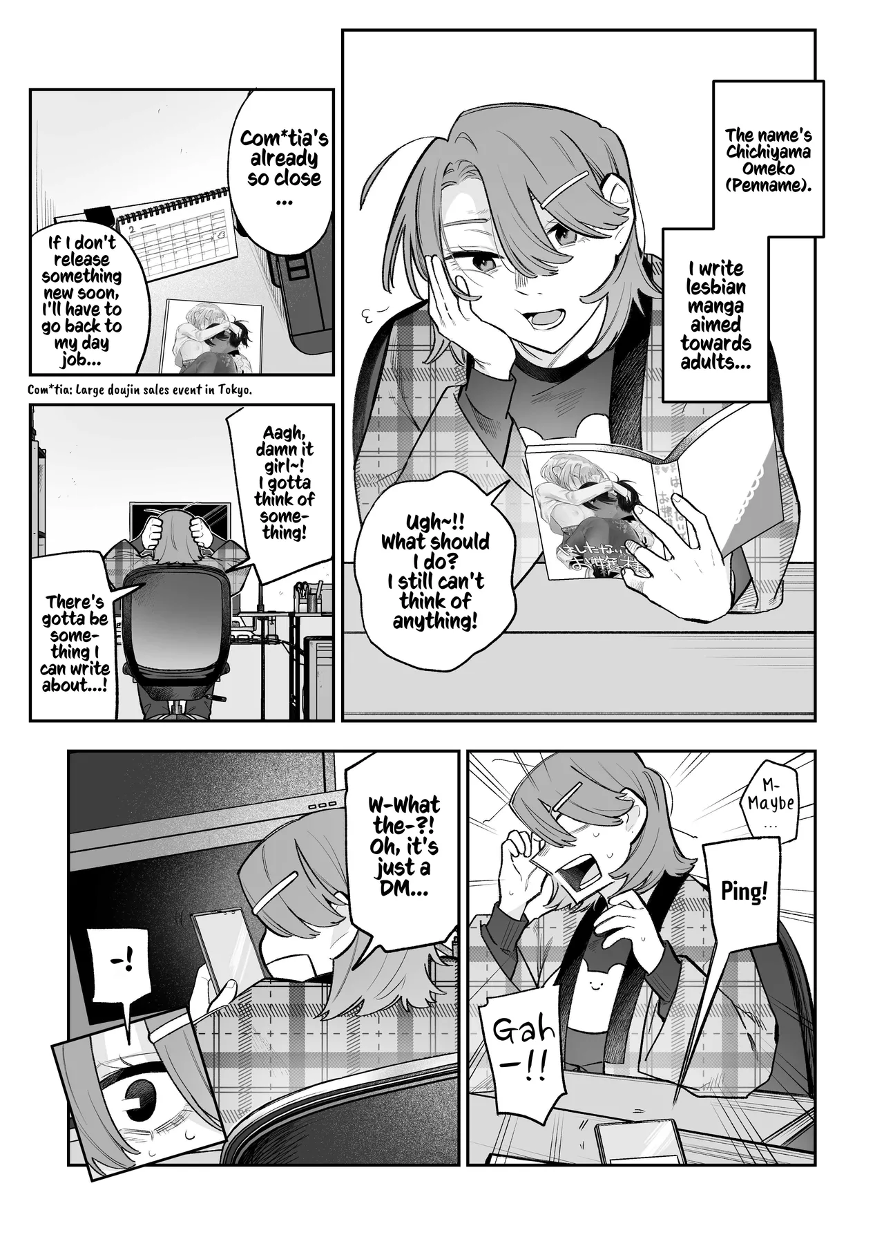 [Dozuke Taira Yuri Teikoku (Suzuo)]Onna Doushi no Sex ga Mitakatta dake nano ni Watashi mo Suru Koto ni Nattan da ga! | Roped Into Lezzy Sex: I Just Wanted to Watch~!![English] [Kusanuu] [Digital] Page 4