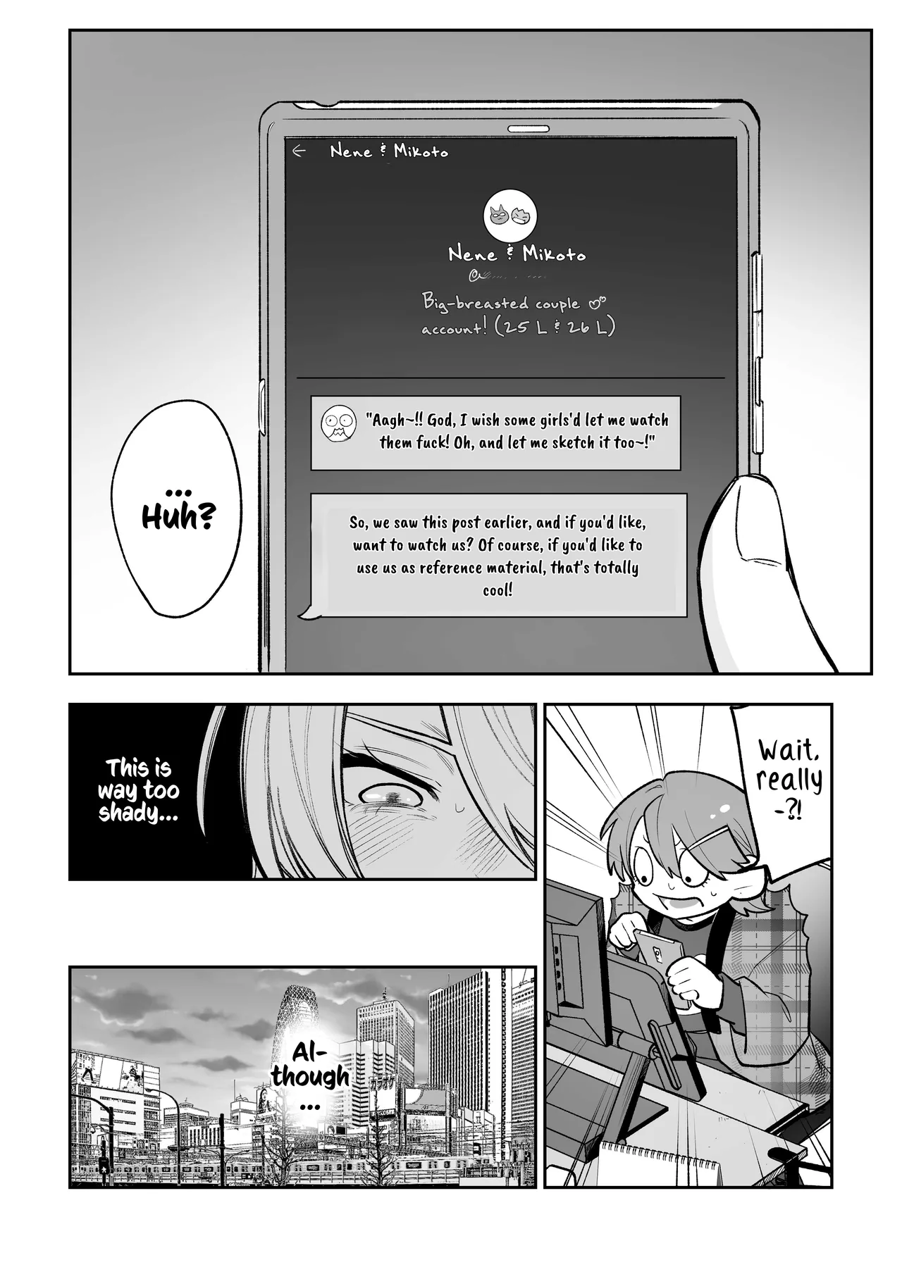 [Dozuke Taira Yuri Teikoku (Suzuo)]Onna Doushi no Sex ga Mitakatta dake nano ni Watashi mo Suru Koto ni Nattan da ga! | Roped Into Lezzy Sex: I Just Wanted to Watch~!![English] [Kusanuu] [Digital] Page 5