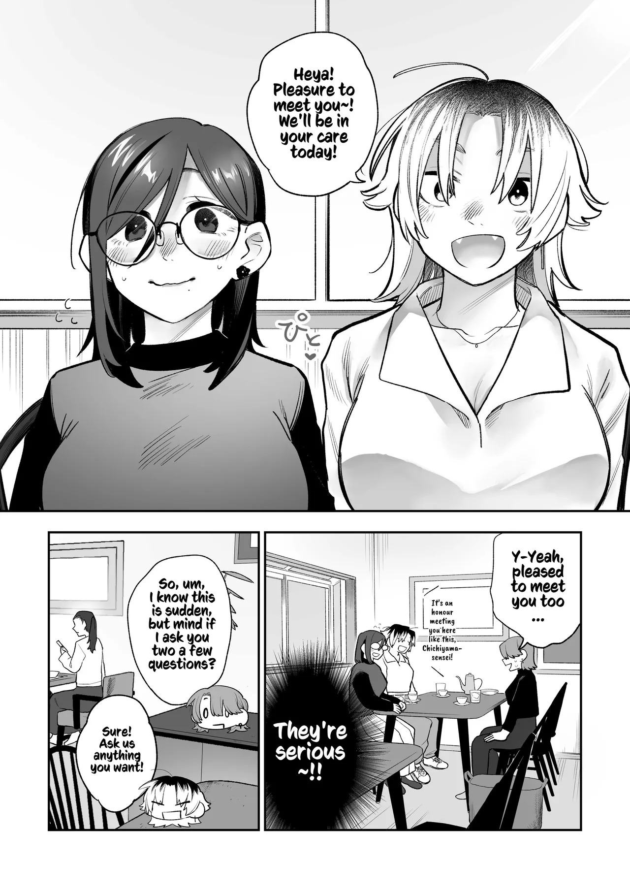 [Dozuke Taira Yuri Teikoku (Suzuo)]Onna Doushi no Sex ga Mitakatta dake nano ni Watashi mo Suru Koto ni Nattan da ga! | Roped Into Lezzy Sex: I Just Wanted to Watch~!![English] [Kusanuu] [Digital] Page 6