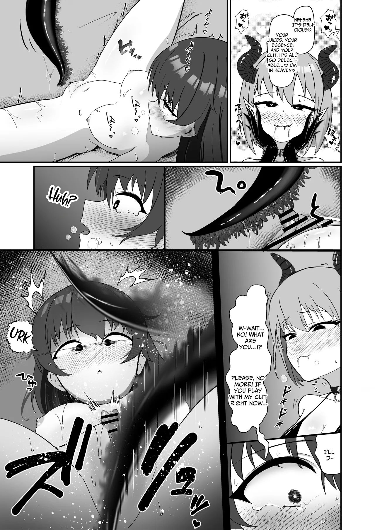 [Lilium (Aiga)]Sora-chan wa Inma no Kazoku ni Narimashita | Sora, the Sapphic Succubus's Human Sex Toy[English] [IXIA WORKS] Page 12