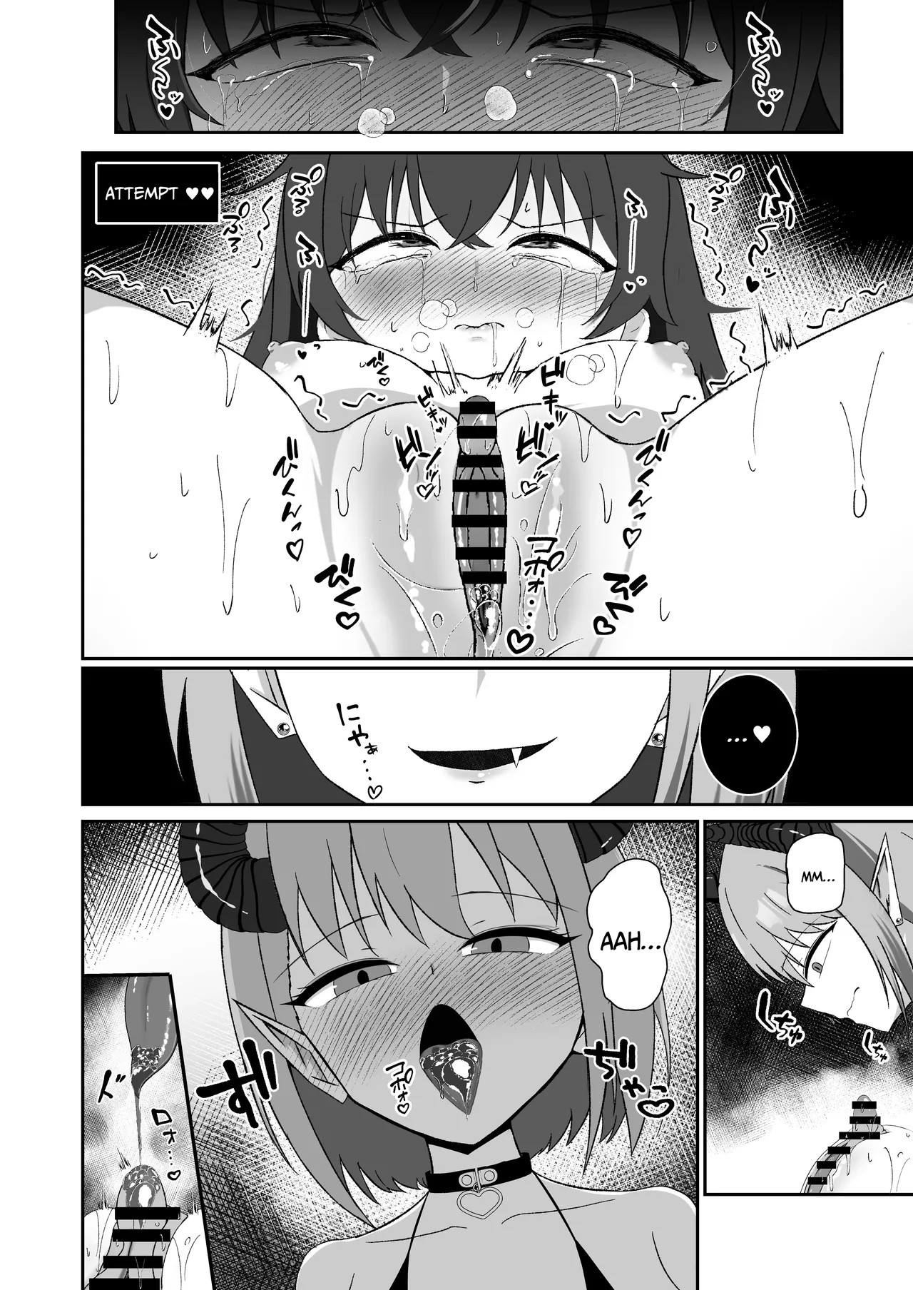[Lilium (Aiga)]Sora-chan wa Inma no Kazoku ni Narimashita | Sora, the Sapphic Succubus's Human Sex Toy[English] [IXIA WORKS] Page 21