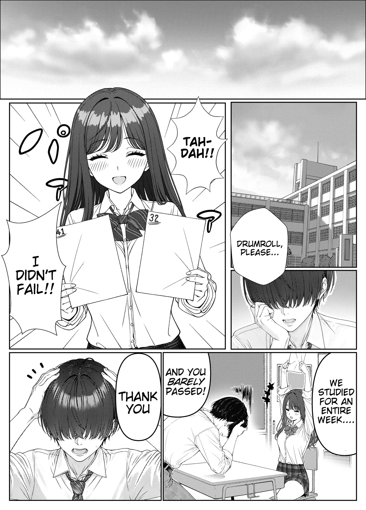 [Kishiwada BASE (Kishiwada Base)]Ichigun Joshi no Akaten Kaihi ni Kyouryoku Shitara... 1 | I Helped a Hot Girl Pass Her Exams, and Then...[English] [Tigoris Translates] [Digital] Page 15