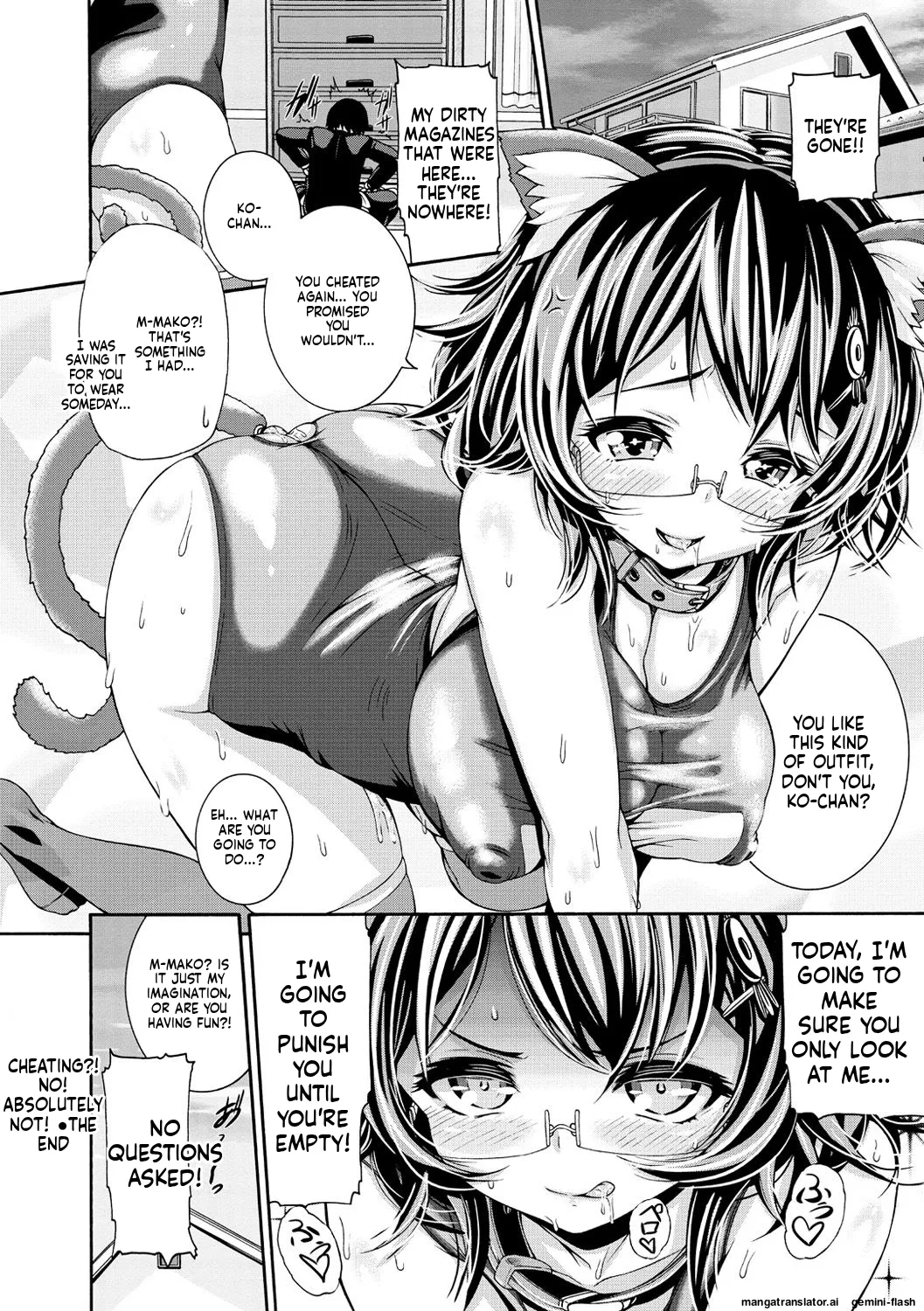 [Karasu]Shitsukeai[English] [MTL] [Digital] Page 155