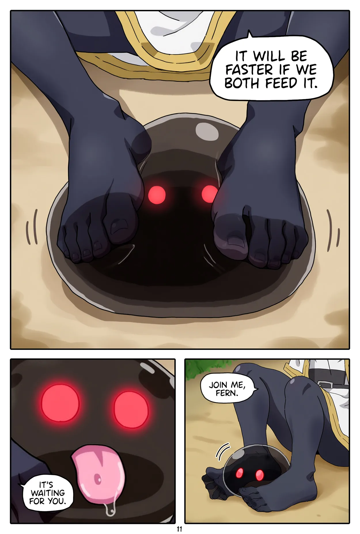[Baba]A Frieren Quest: Toe-Sucker Ep. 1-6(ongoing) [English] [Uncensored] [AI Generated] Page 12