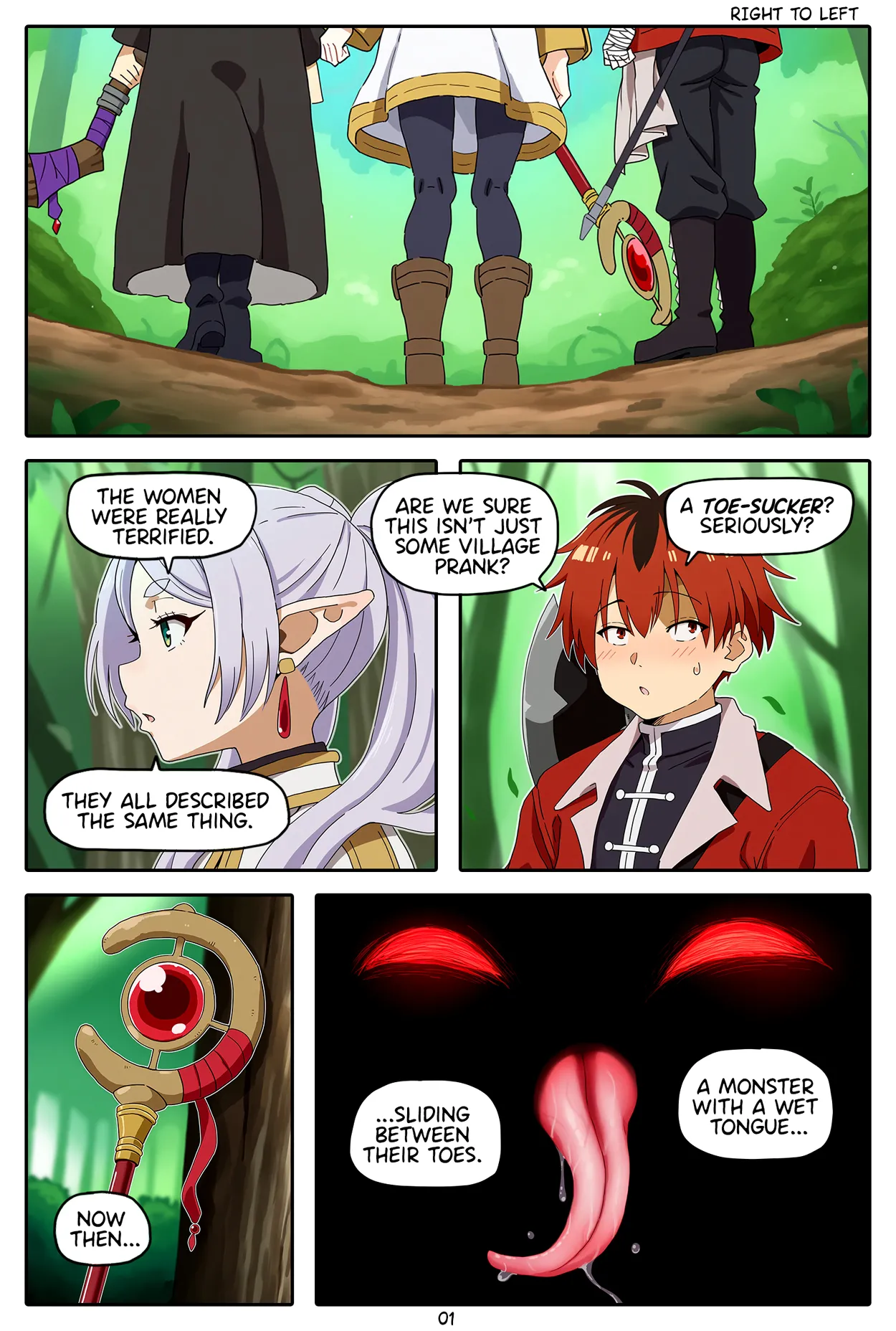 [Baba]A Frieren Quest: Toe-Sucker Ep. 1-6(ongoing) [English] [Uncensored] [AI Generated] Page 2
