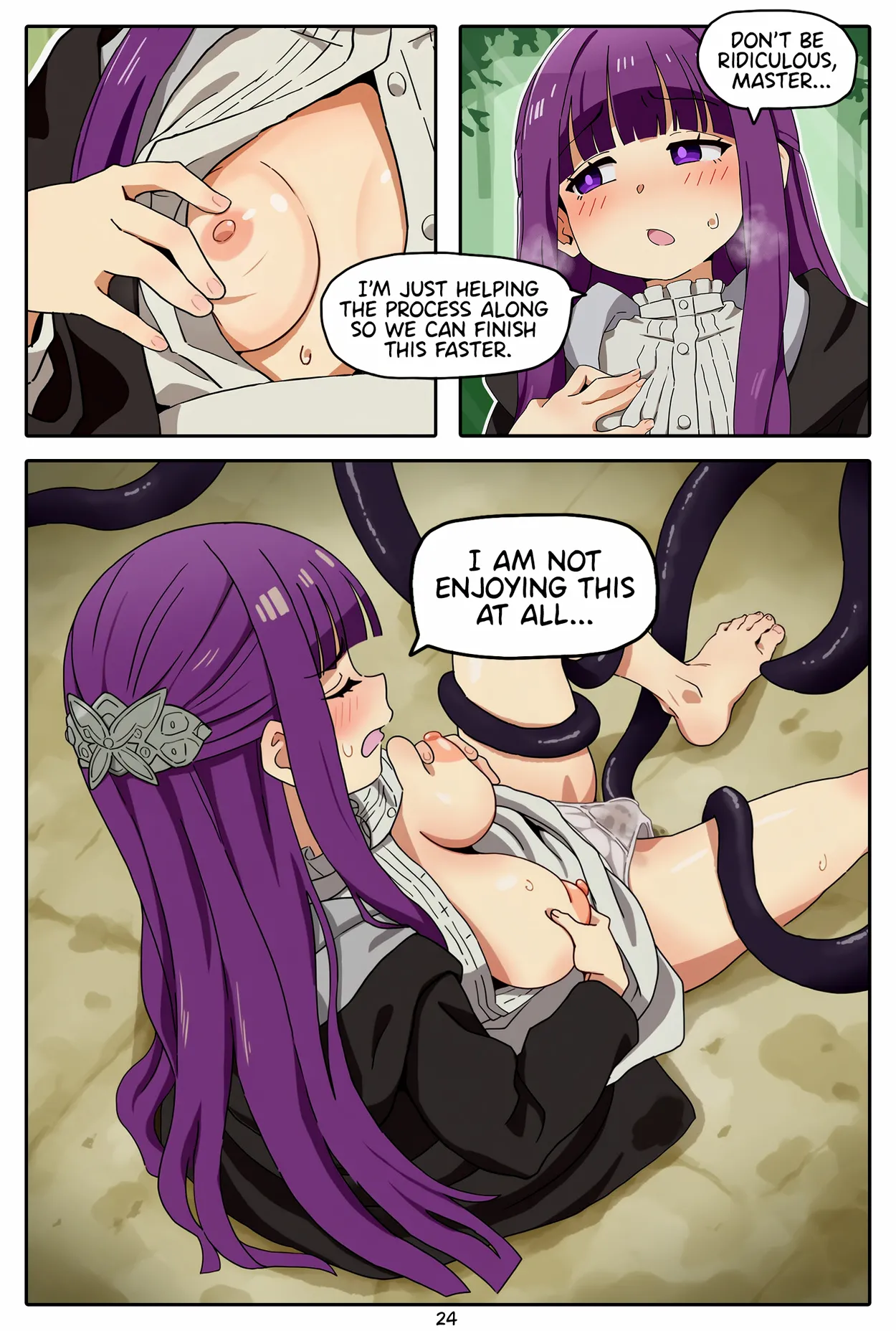 [Baba]A Frieren Quest: Toe-Sucker Ep. 1-6(ongoing) [English] [Uncensored] [AI Generated] Page 25