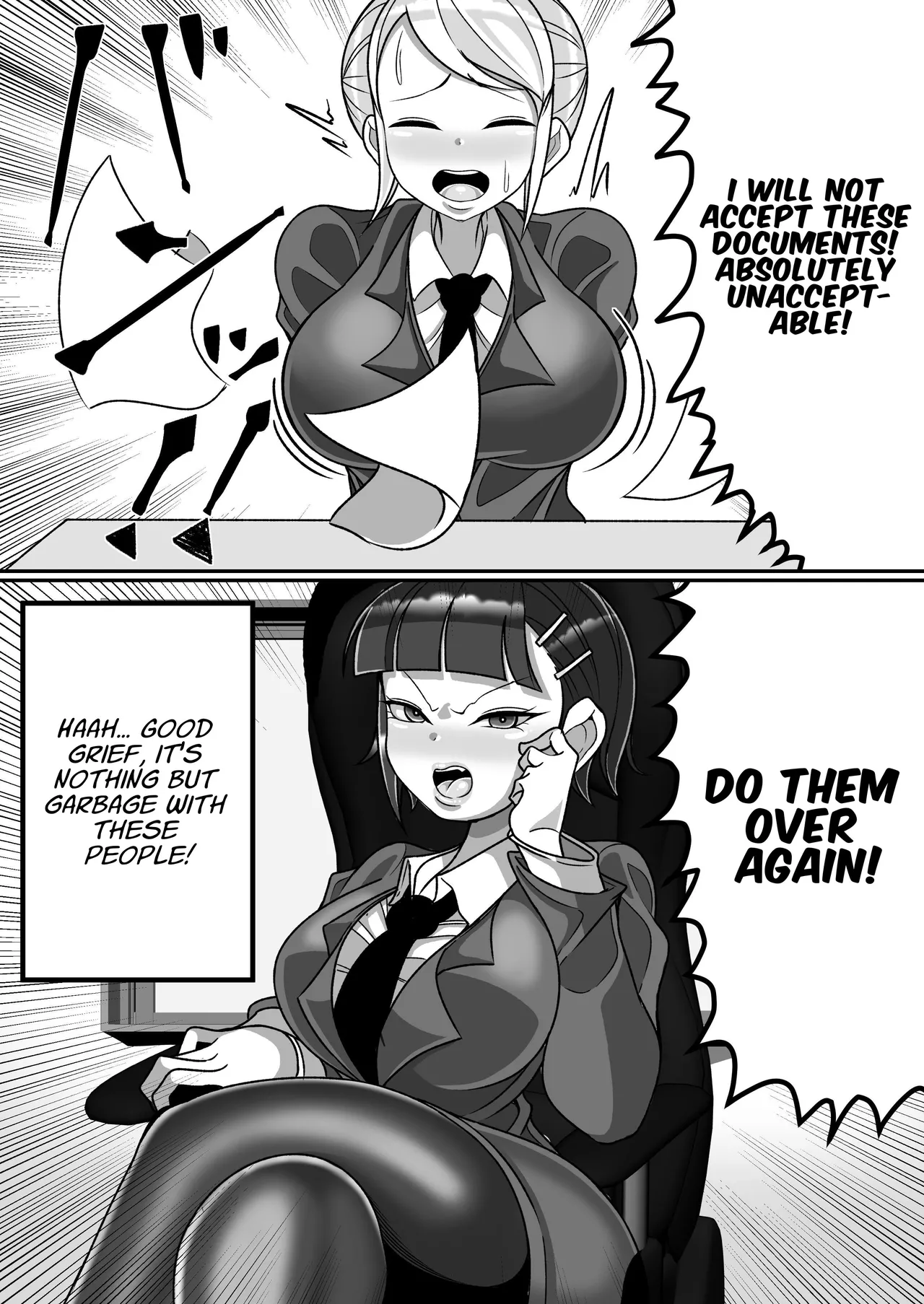 [Madofu Mura (Madofu)]OL ga Futanari Chinpo no Kairaku o Oboe Chatte Jinsei Owari | Having Tasted the Forbidden Fruit of Futanari Dick, My Life is OVER[English] [T's Translations] Page 3