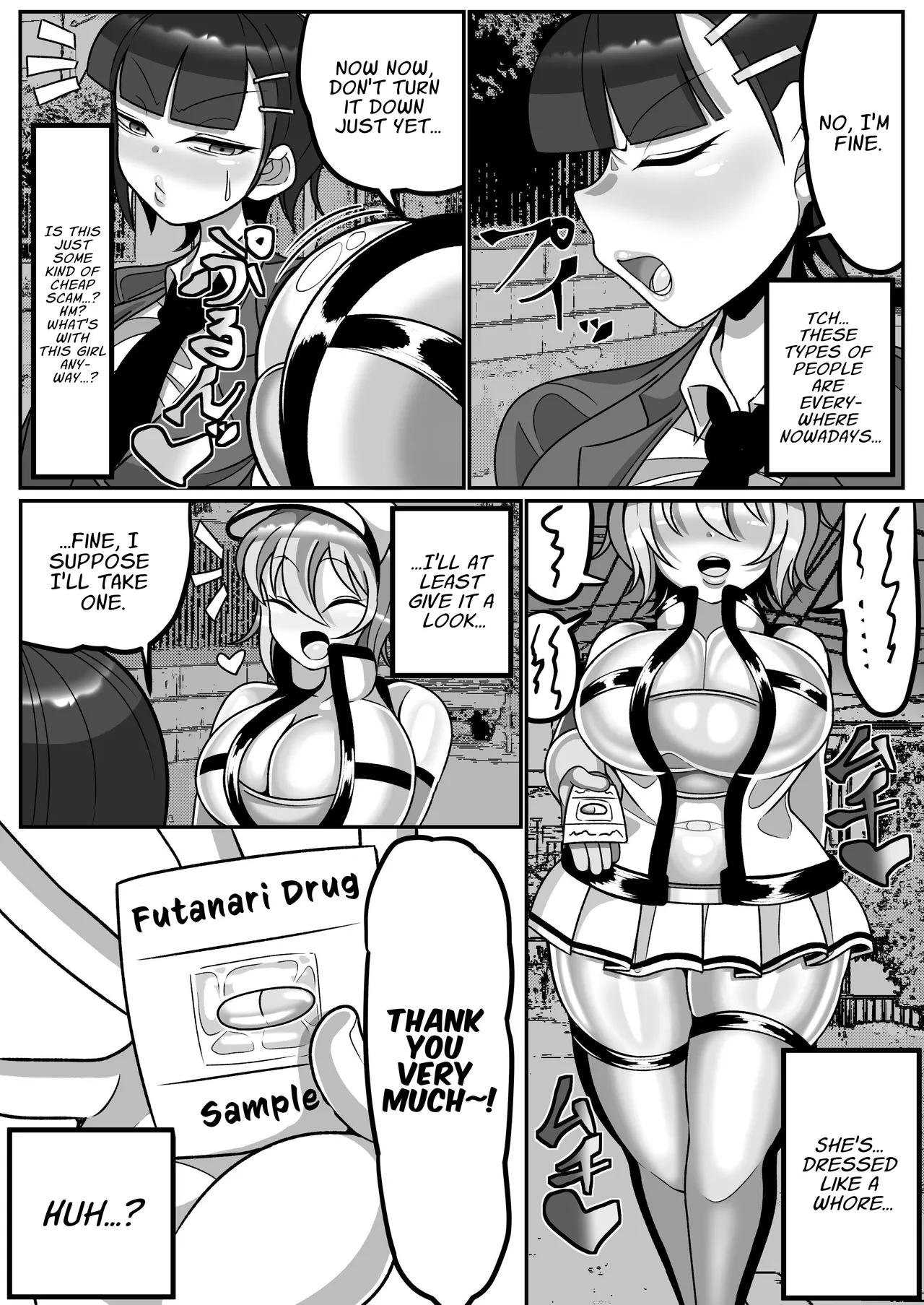[Madofu Mura (Madofu)]OL ga Futanari Chinpo no Kairaku o Oboe Chatte Jinsei Owari | Having Tasted the Forbidden Fruit of Futanari Dick, My Life is OVER[English] [T's Translations] Page 5