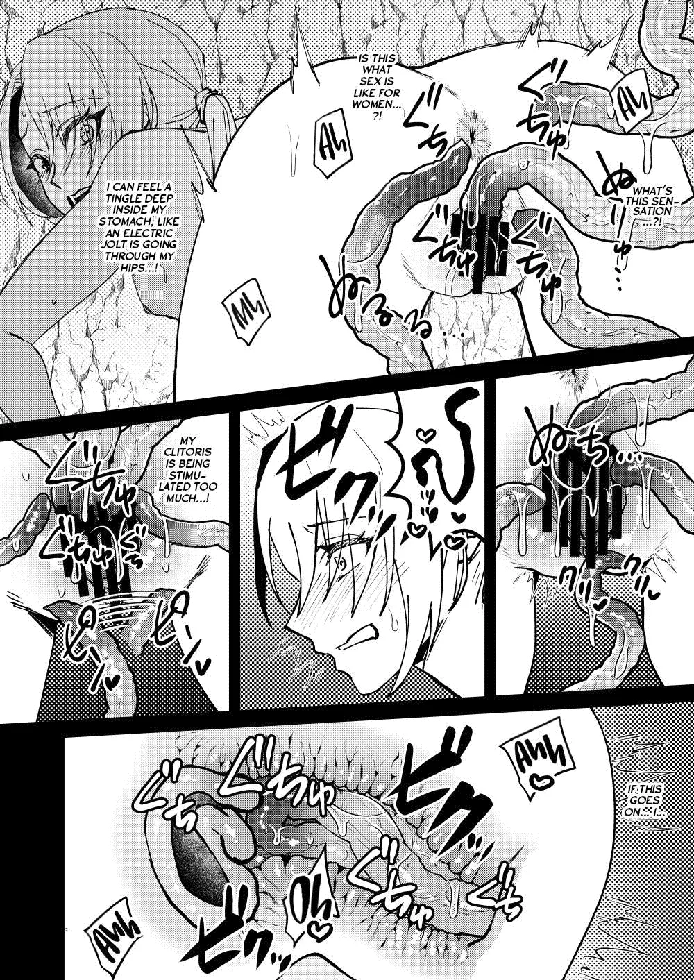 [Hanami-ga Saku (Sakurai Toki)]TS Henka!? Mesu Ochi ETD (Ero Trap Dungeon)!!! | Transexual Transformation!? Femcorrupting Erotic Trap Dungeon!!![English] [Project Valvrein] [Digital] Page 11