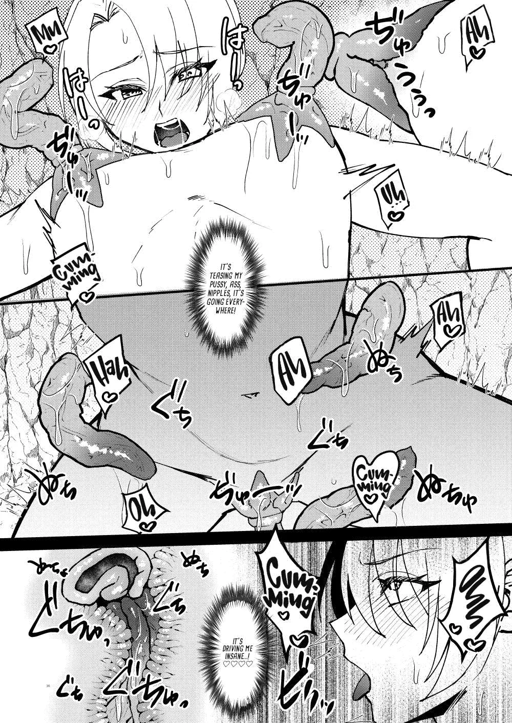 [Hanami-ga Saku (Sakurai Toki)]TS Henka!? Mesu Ochi ETD (Ero Trap Dungeon)!!! | Transexual Transformation!? Femcorrupting Erotic Trap Dungeon!!![English] [Project Valvrein] [Digital] Page 15