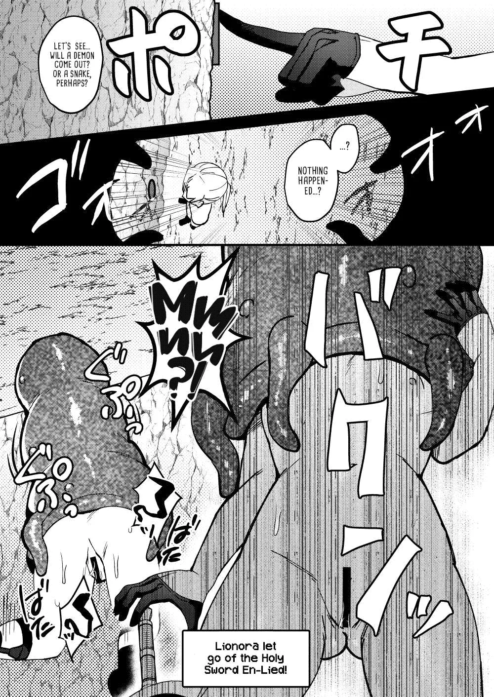 [Hanami-ga Saku (Sakurai Toki)]TS Henka!? Mesu Ochi ETD (Ero Trap Dungeon)!!! | Transexual Transformation!? Femcorrupting Erotic Trap Dungeon!!![English] [Project Valvrein] [Digital] Page 19