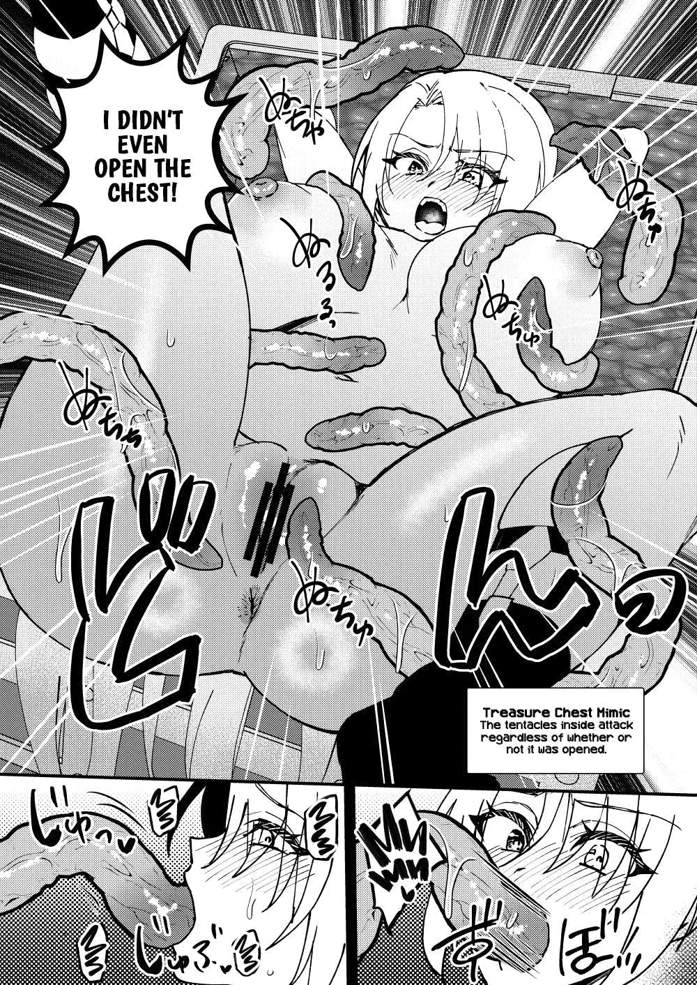 [Hanami-ga Saku (Sakurai Toki)]TS Henka!? Mesu Ochi ETD (Ero Trap Dungeon)!!! | Transexual Transformation!? Femcorrupting Erotic Trap Dungeon!!![English] [Project Valvrein] [Digital] Page 29
