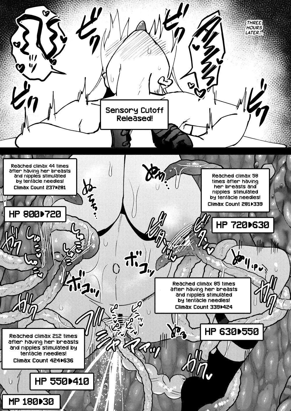 [Hanami-ga Saku (Sakurai Toki)]TS Henka!? Mesu Ochi ETD (Ero Trap Dungeon)!!! | Transexual Transformation!? Femcorrupting Erotic Trap Dungeon!!![English] [Project Valvrein] [Digital] Page 34