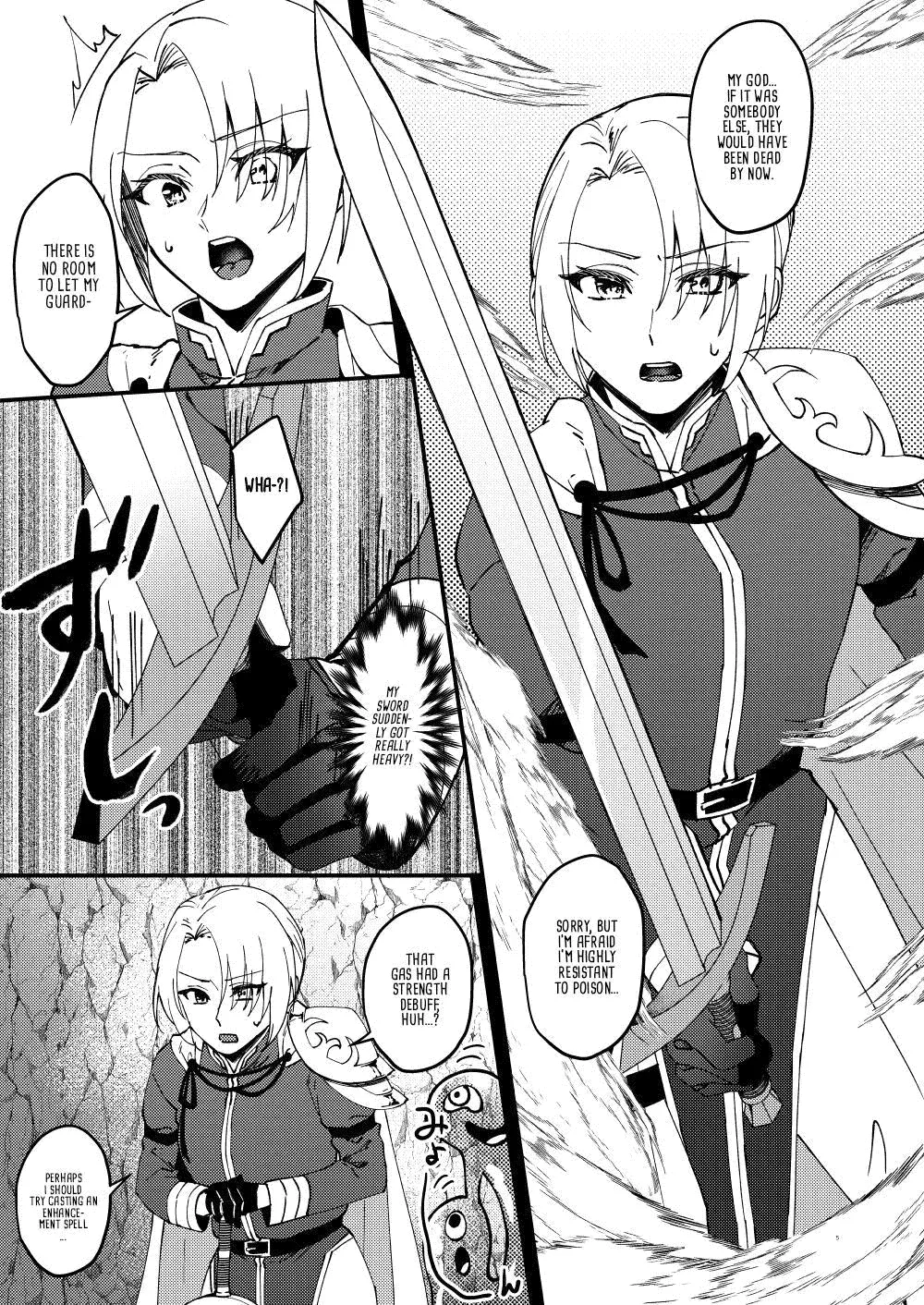 [Hanami-ga Saku (Sakurai Toki)]TS Henka!? Mesu Ochi ETD (Ero Trap Dungeon)!!! | Transexual Transformation!? Femcorrupting Erotic Trap Dungeon!!![English] [Project Valvrein] [Digital] Page 4