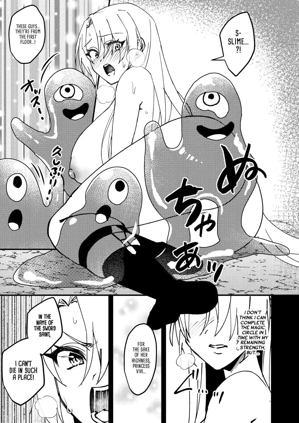 [Hanami-ga Saku (Sakurai Toki)]TS Henka!? Mesu Ochi ETD (Ero Trap Dungeon)!!! | Transexual Transformation!? Femcorrupting Erotic Trap Dungeon!!![English] [Project Valvrein] [Digital] Page 40