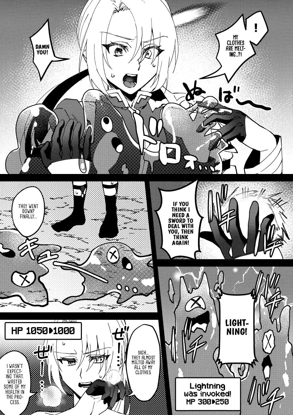 [Hanami-ga Saku (Sakurai Toki)]TS Henka!? Mesu Ochi ETD (Ero Trap Dungeon)!!! | Transexual Transformation!? Femcorrupting Erotic Trap Dungeon!!![English] [Project Valvrein] [Digital] Page 6